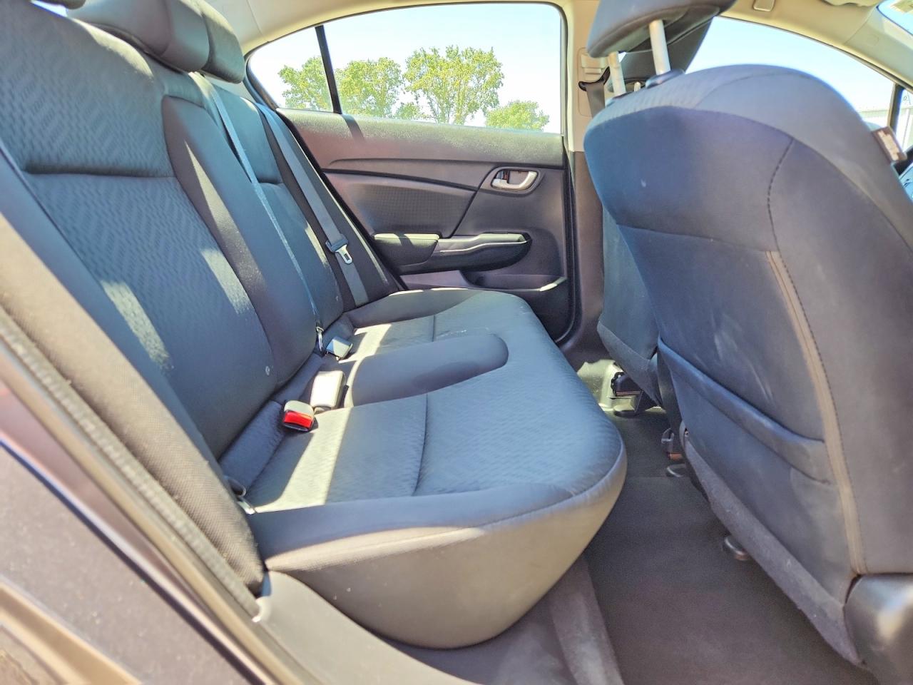 2015 Honda Civic Lx Gray vin: 2HGFB2F5XFH565106