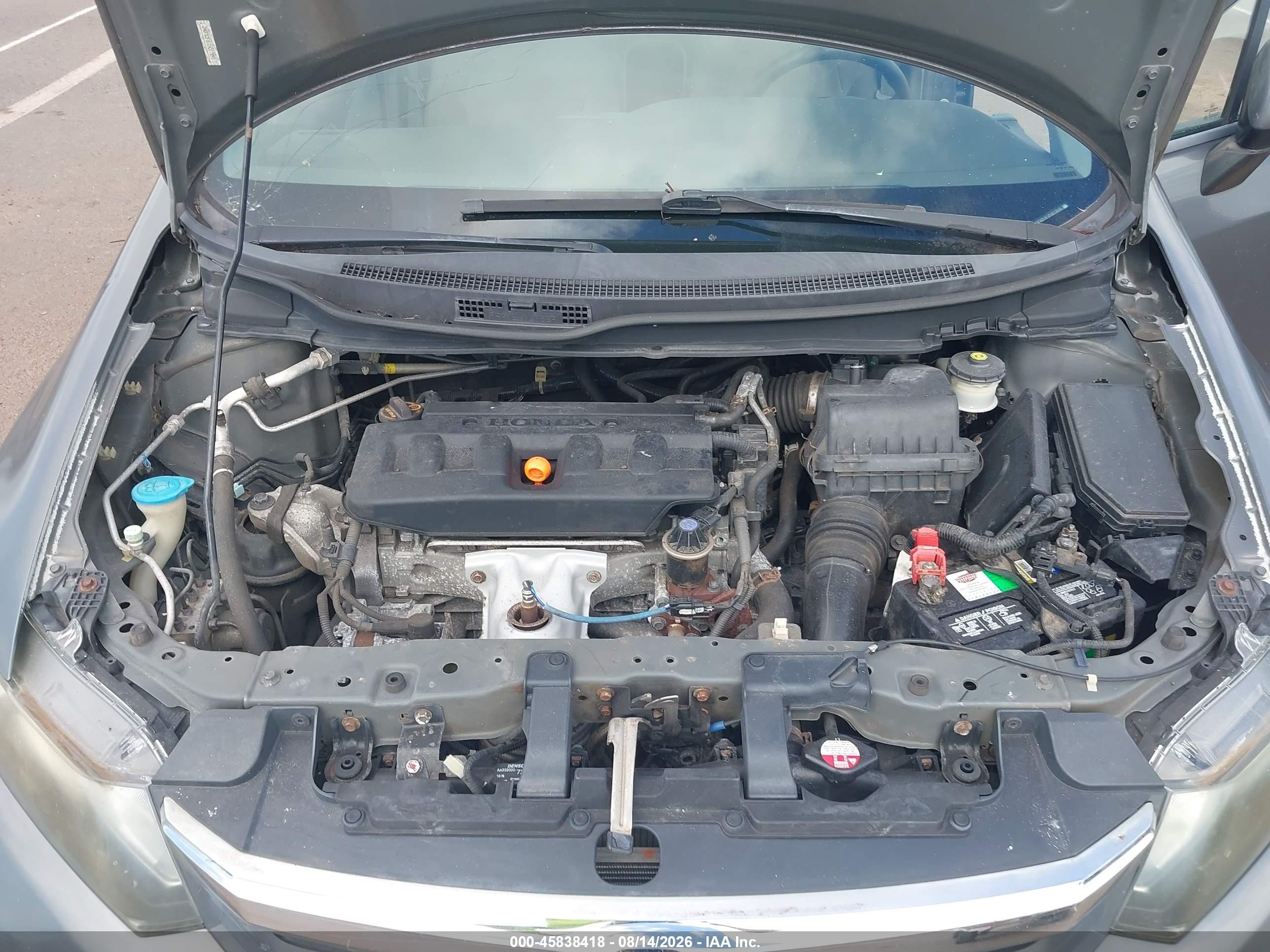 2012 Honda Civic Hf Gray vin: 2HGFB2F61CH317895
