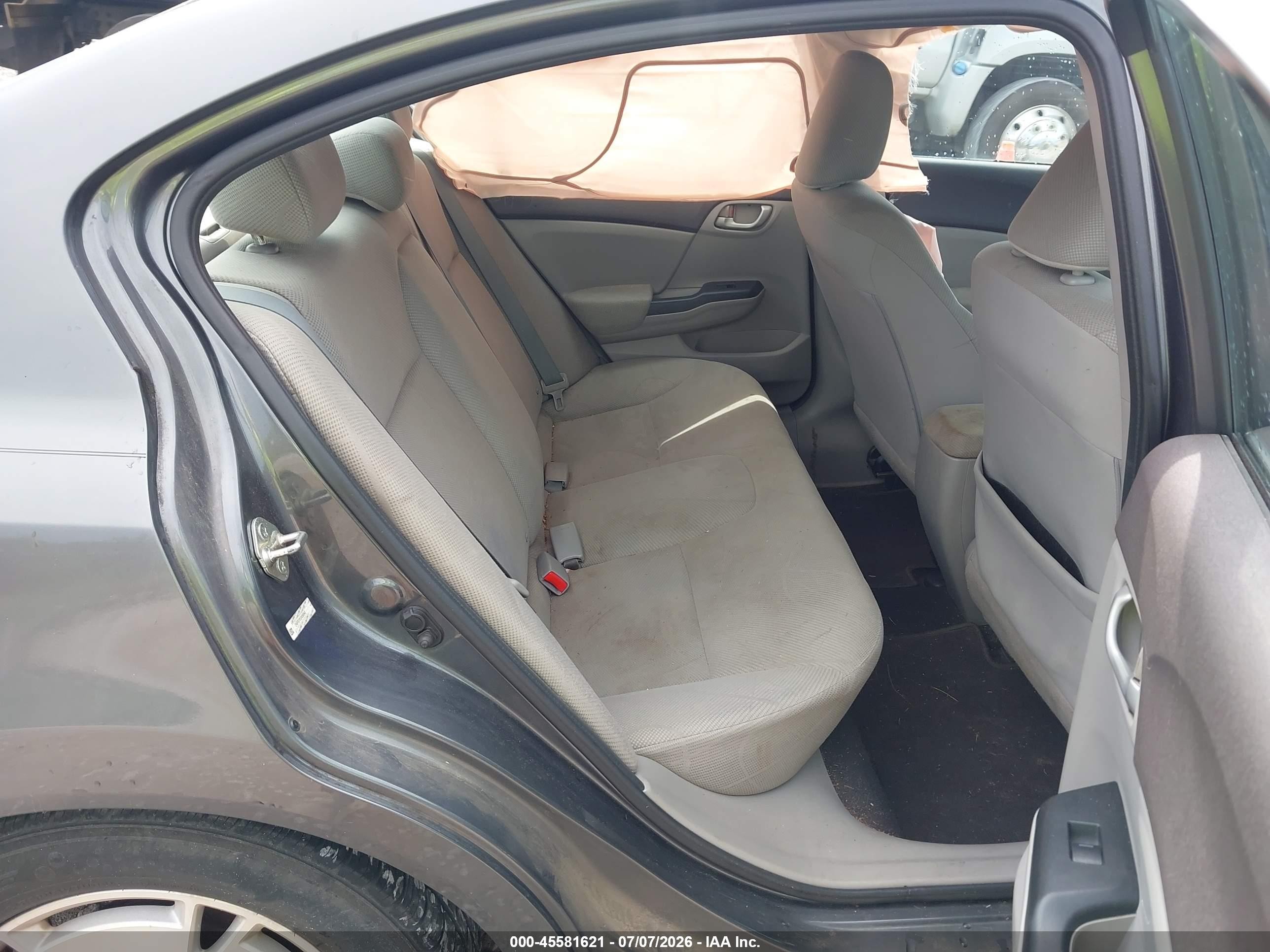 2012 Honda Civic Hf Gray vin: 2HGFB2F61CH568643