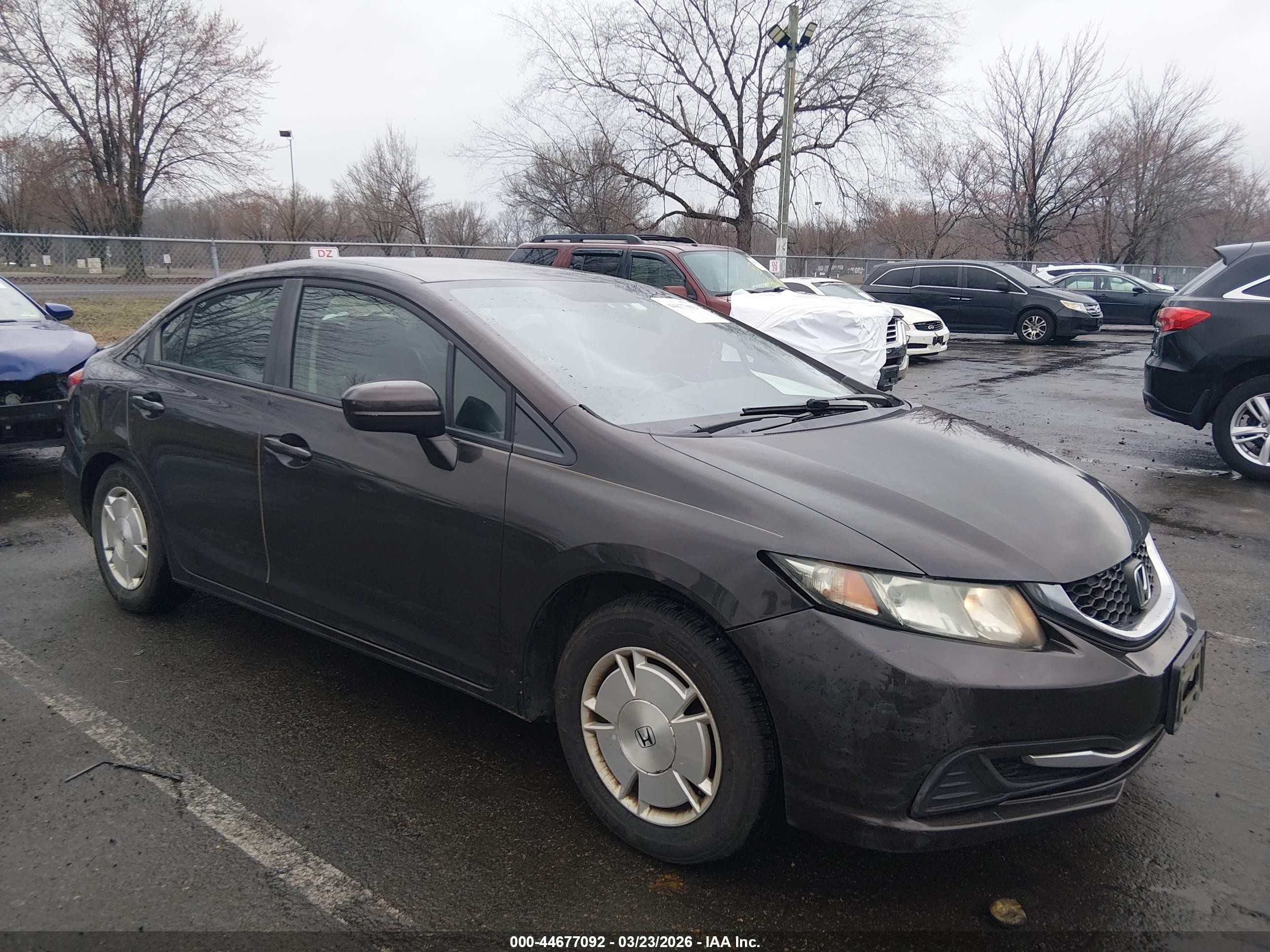 2014 Honda Civic Hf Коричневый vin: 2HGFB2F61EH542627