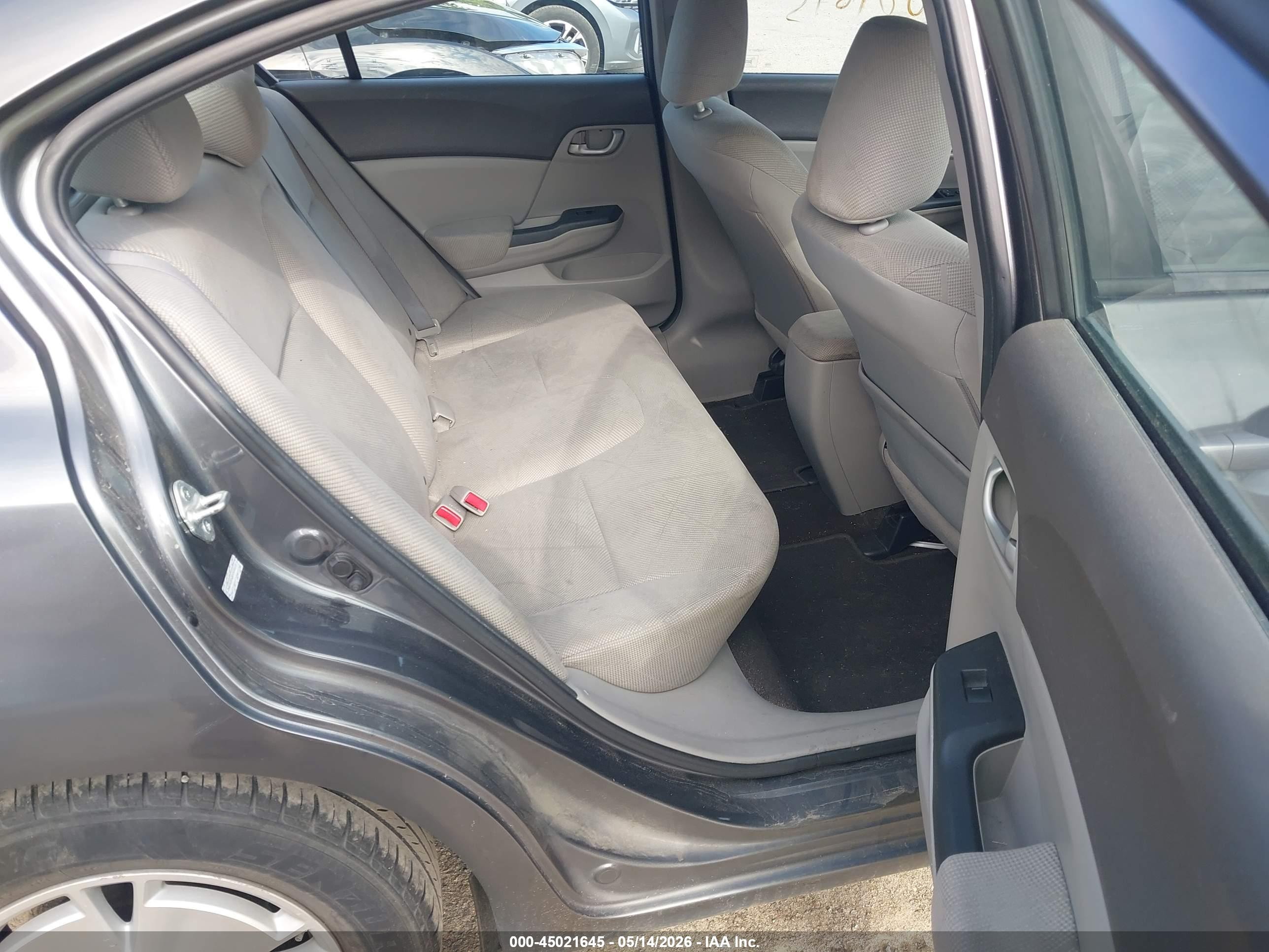 2012 Honda Civic Hf Gray vin: 2HGFB2F62CH518513