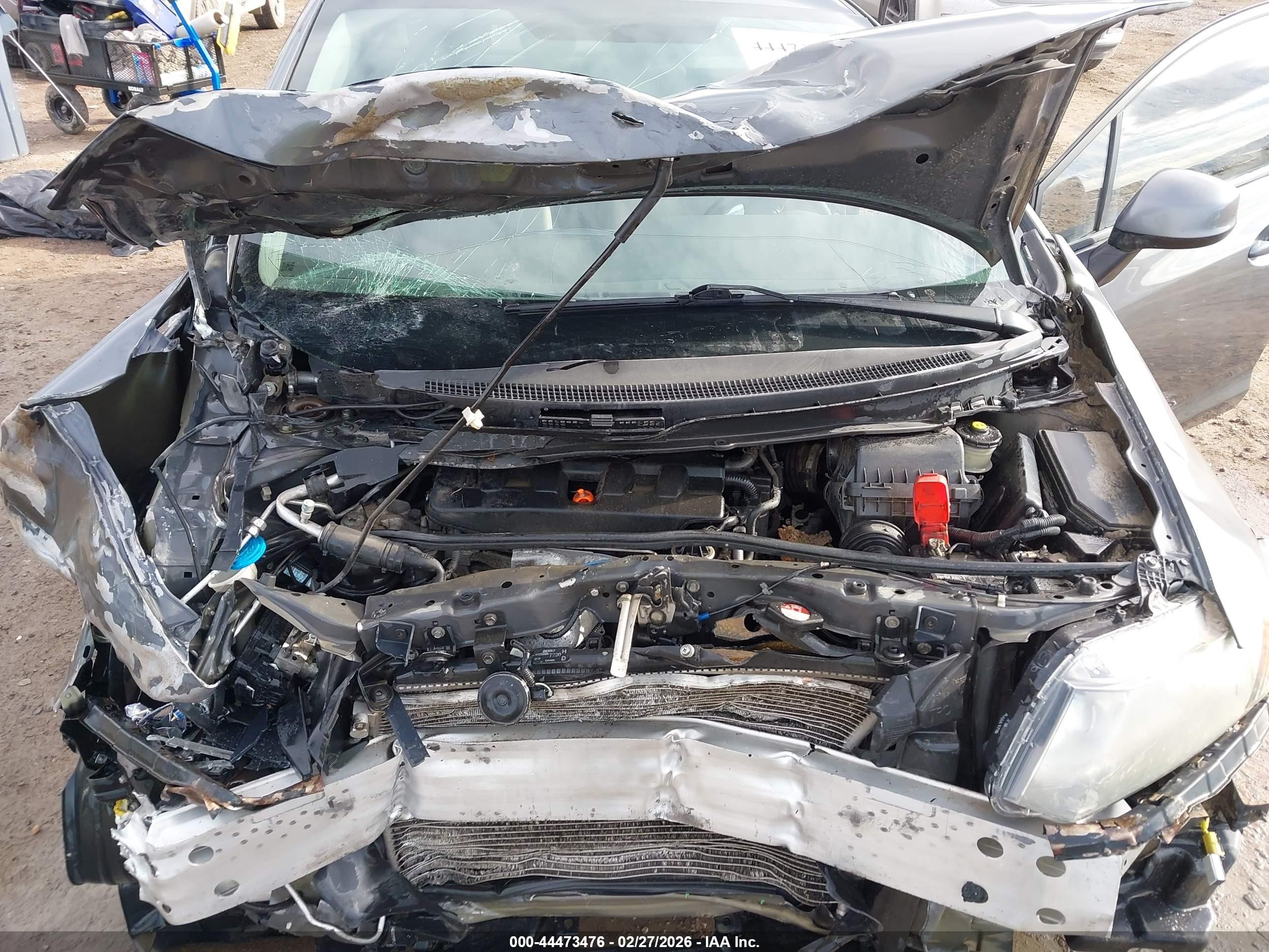 2012 Honda Civic Hf Серый vin: 2HGFB2F62CH546182