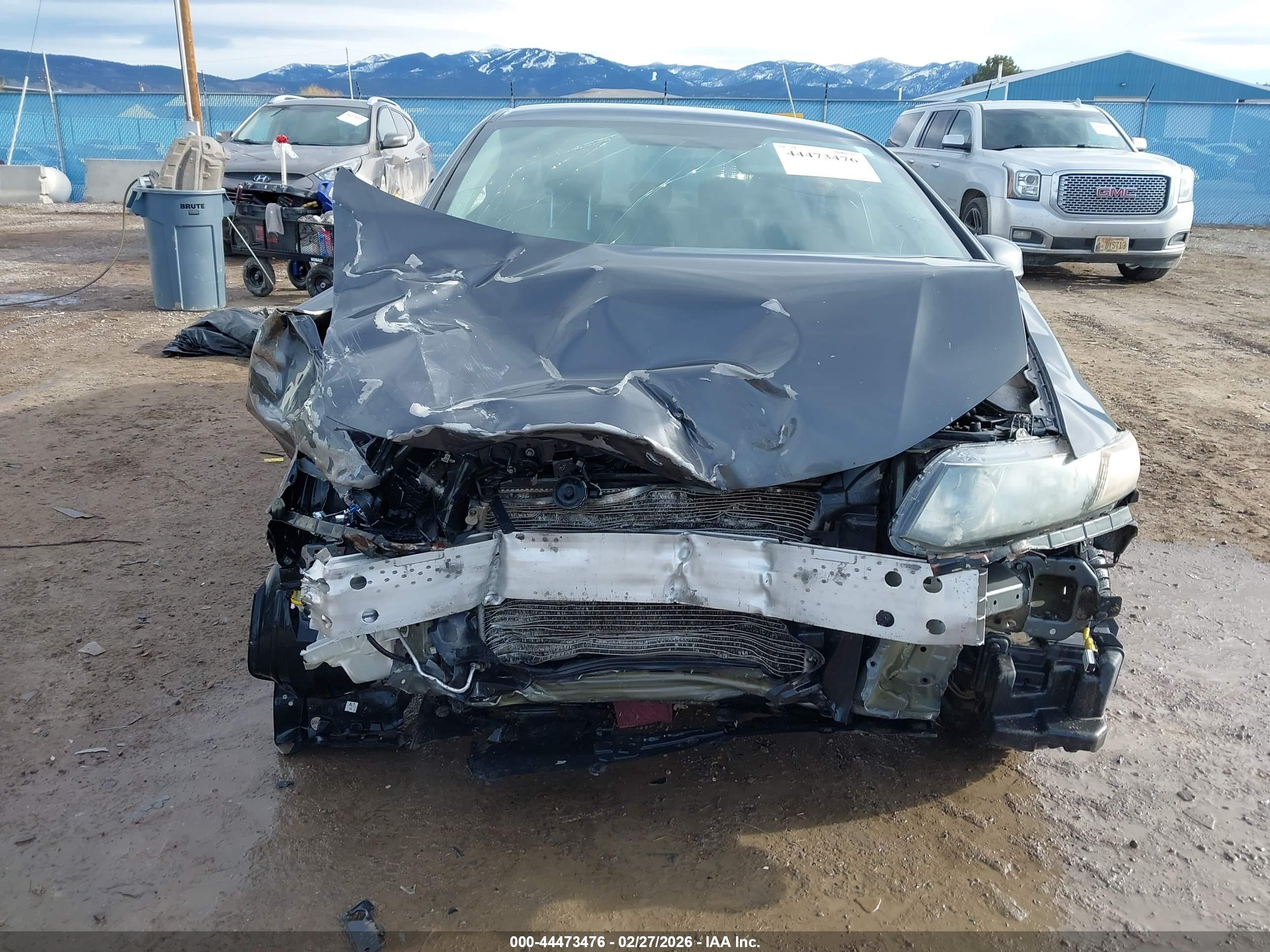 2012 Honda Civic Hf Серый vin: 2HGFB2F62CH546182