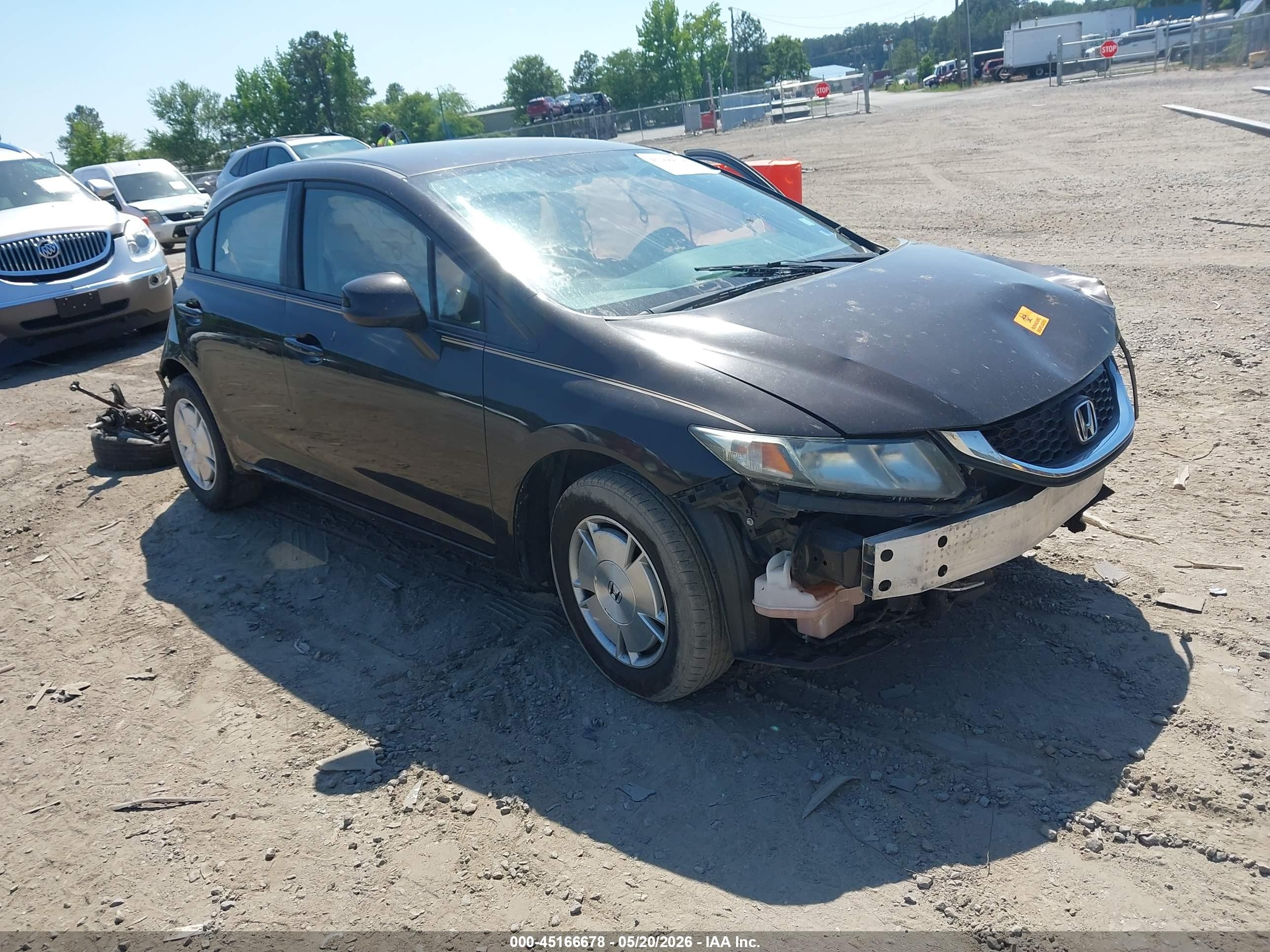 2013 Honda Civic Hf Brown vin: 2HGFB2F62DH529500