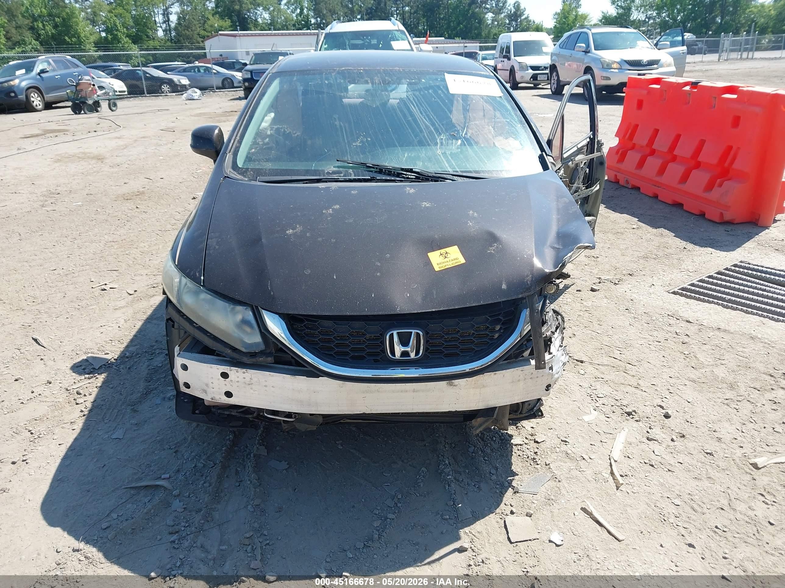 2013 Honda Civic Hf Brown vin: 2HGFB2F62DH529500