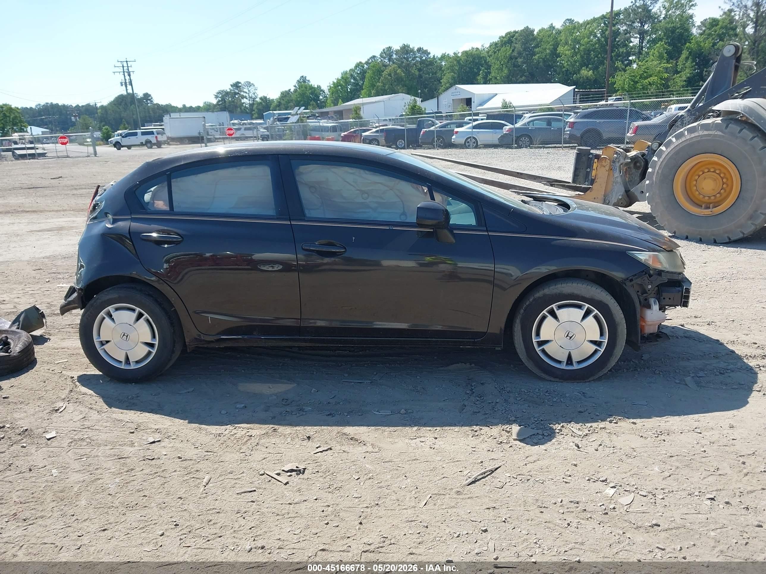 2013 Honda Civic Hf Brown vin: 2HGFB2F62DH529500