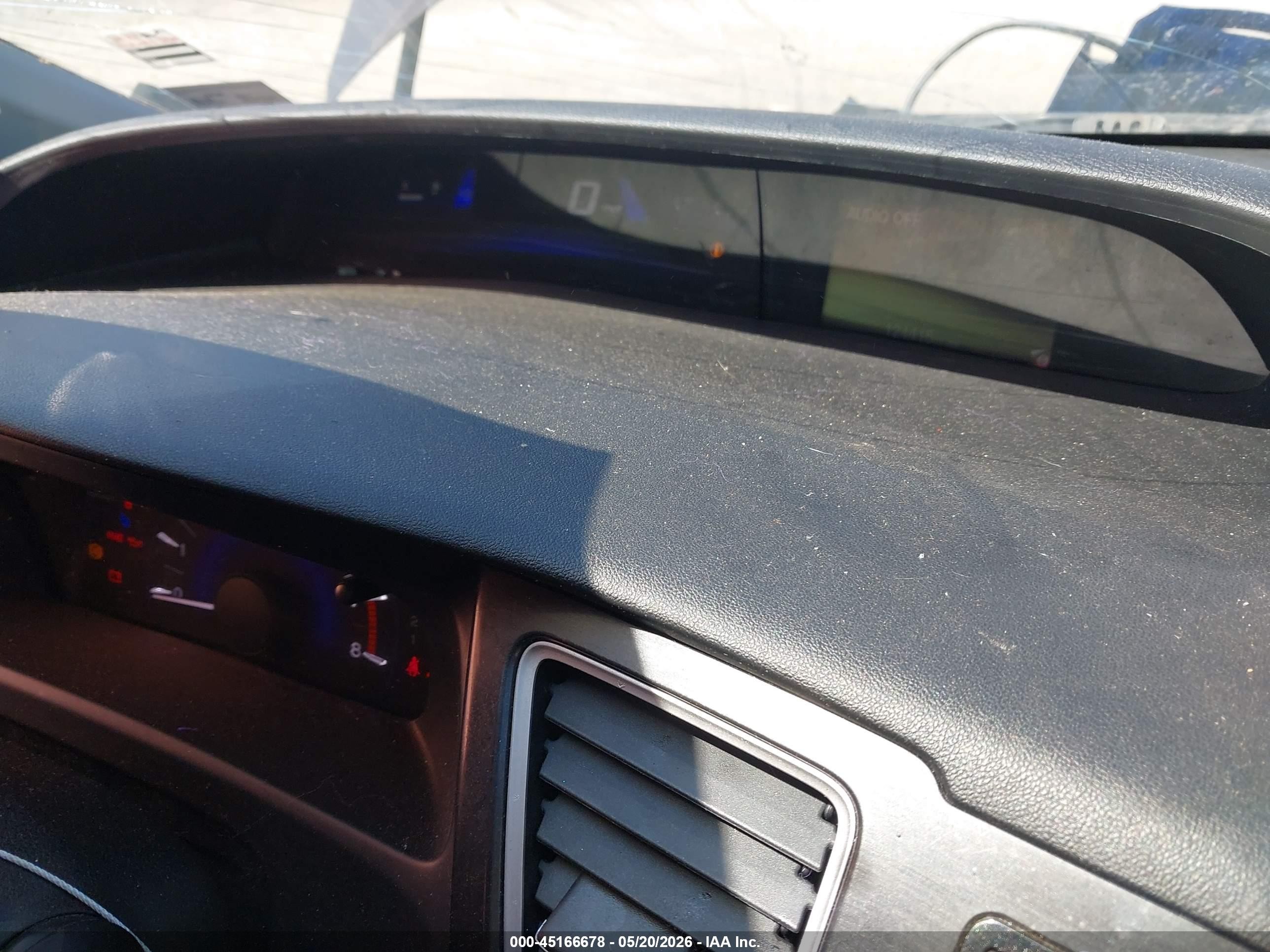 2013 Honda Civic Hf Brown vin: 2HGFB2F62DH529500
