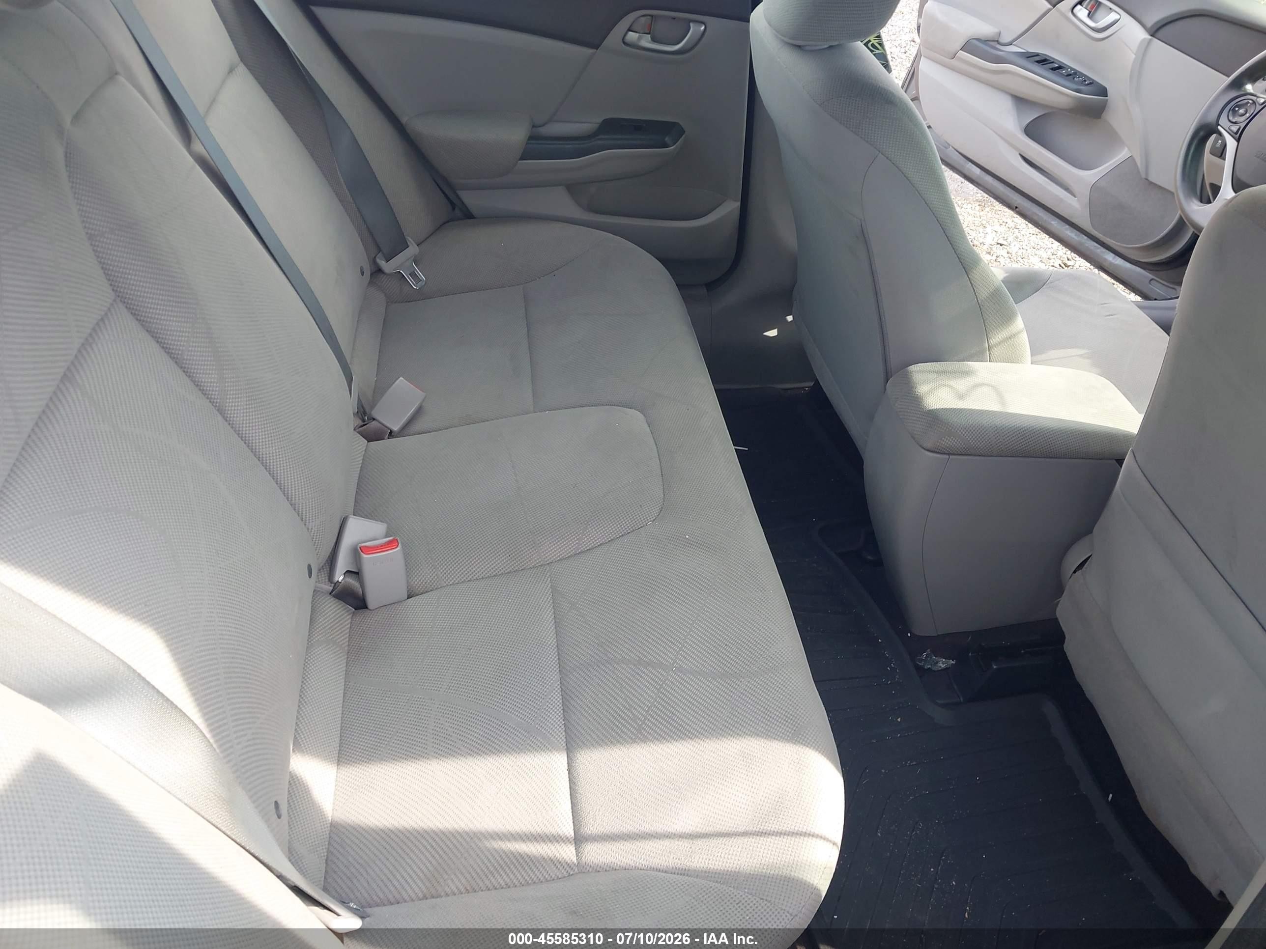 2012 Honda Civic Hf Gray vin: 2HGFB2F63CH518889