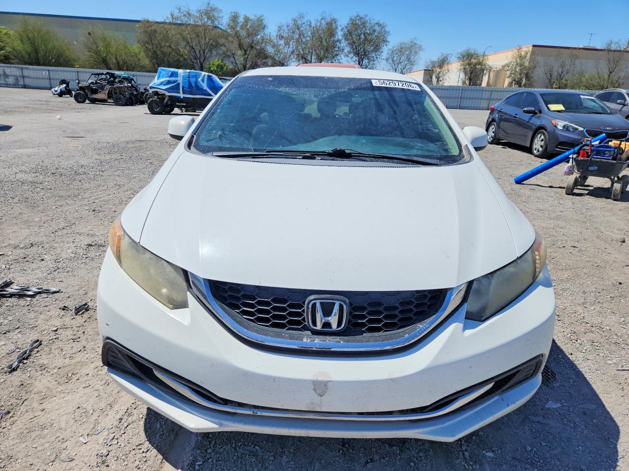 2013 Honda Civic Hf White vin: 2HGFB2F63DH543177