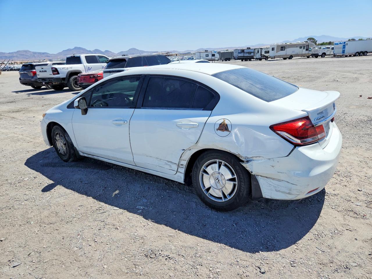 2013 Honda Civic Hf White vin: 2HGFB2F63DH543177