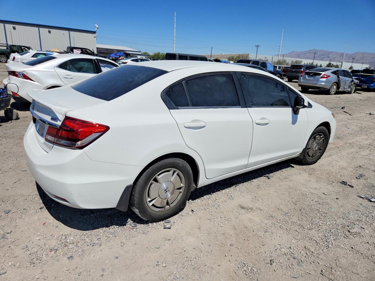 2013 Honda Civic Hf White vin: 2HGFB2F63DH543177