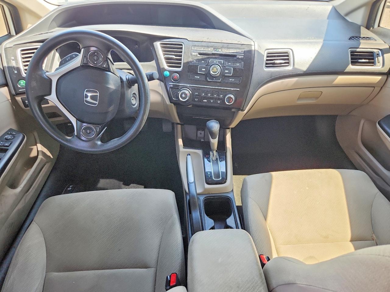 2013 Honda Civic Hf White vin: 2HGFB2F63DH543177