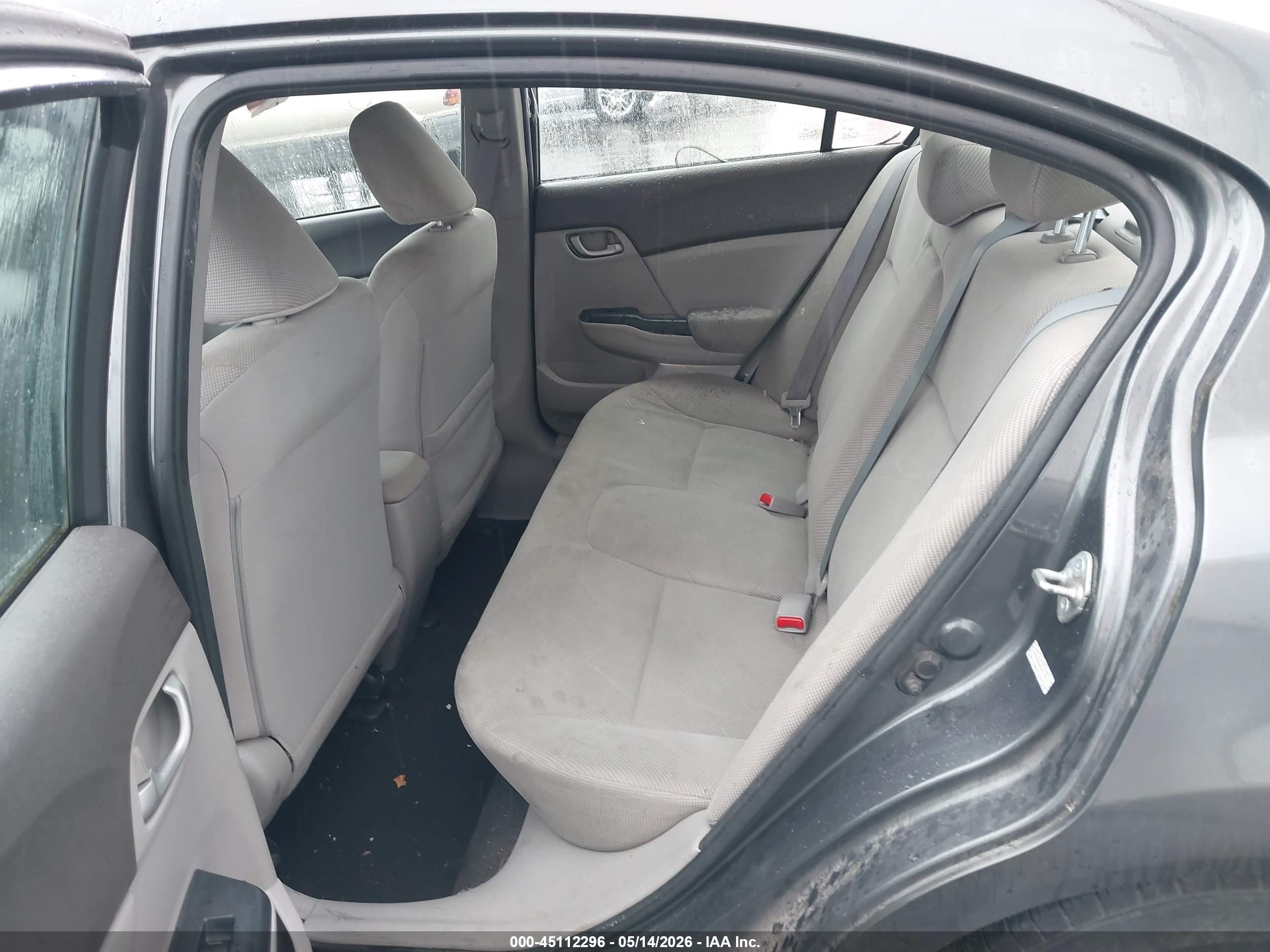 2012 Honda Civic Hf Gray vin: 2HGFB2F64CH517931