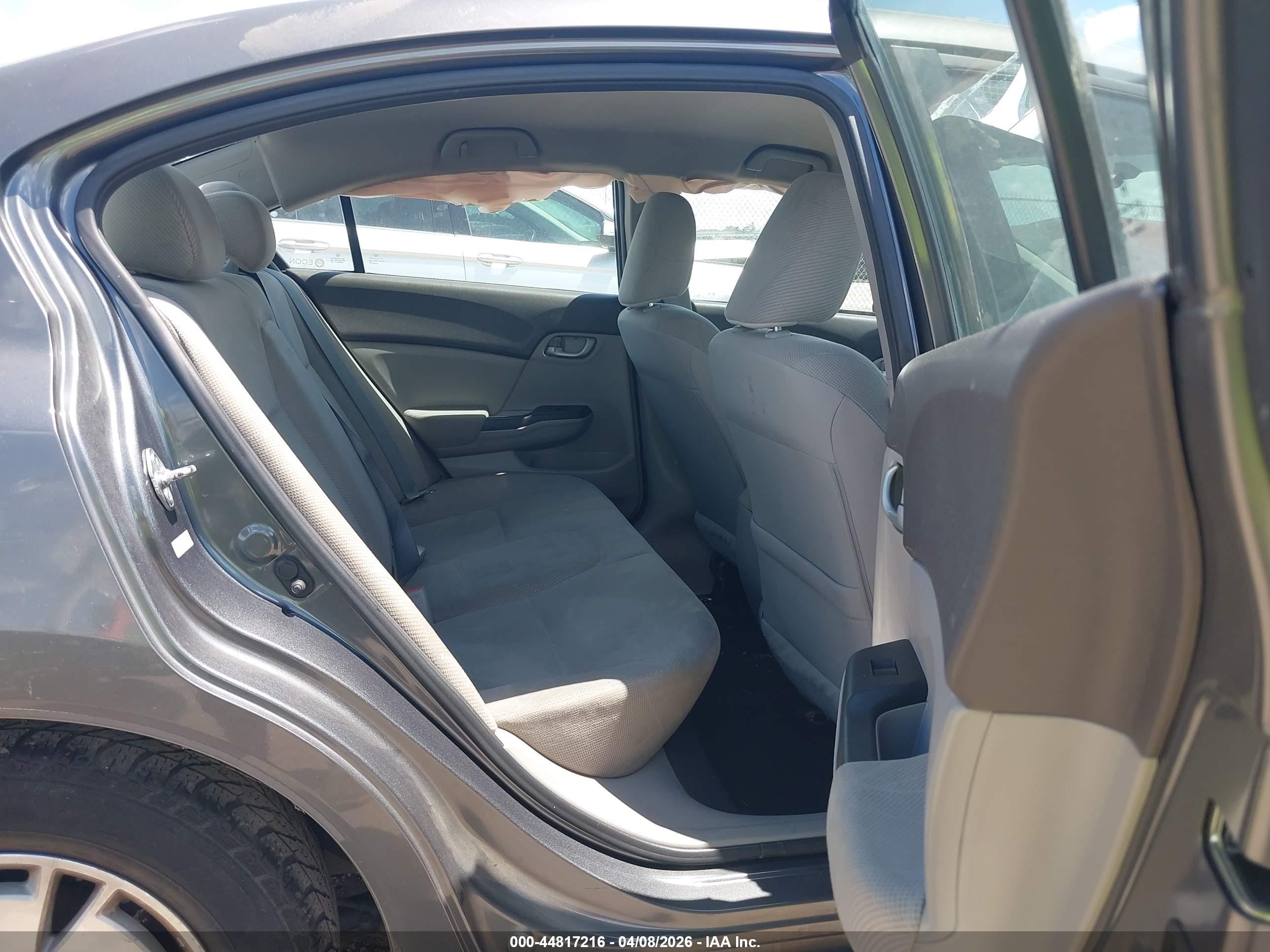 2012 Honda Civic Hf Серый vin: 2HGFB2F65CH531501