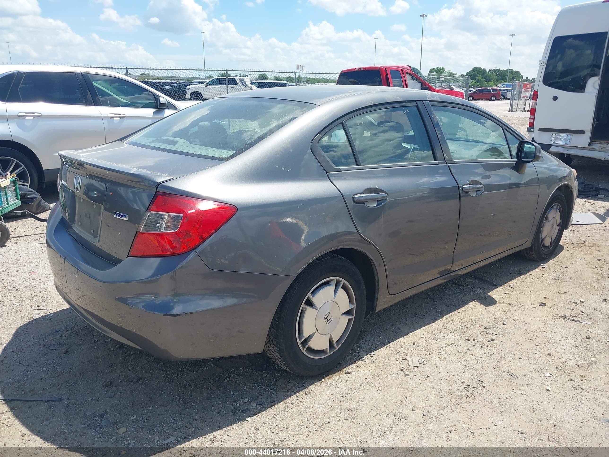 2012 Honda Civic Hf Серый vin: 2HGFB2F65CH531501