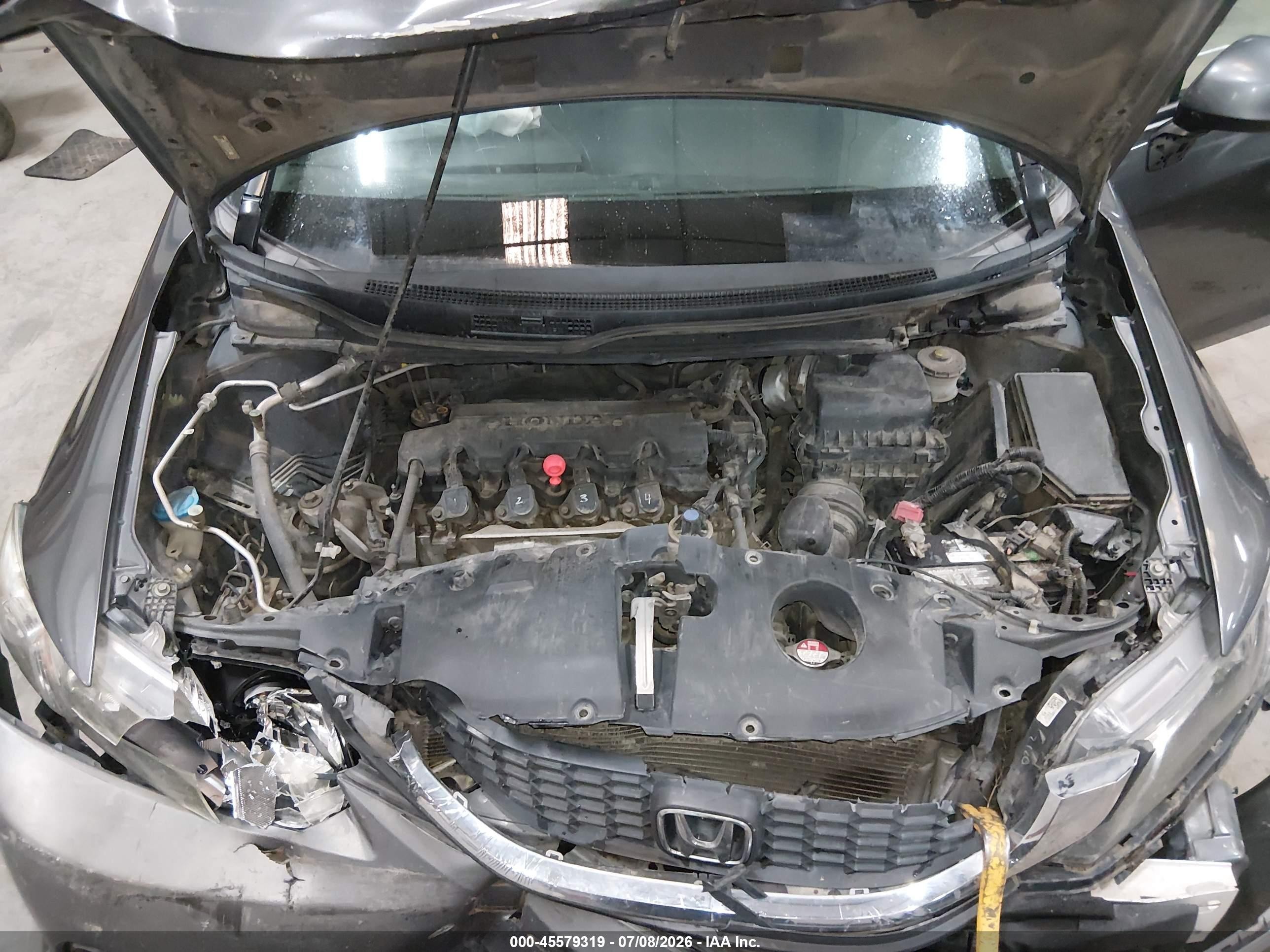 2013 Honda Civic Hf Gray vin: 2HGFB2F65DH542399