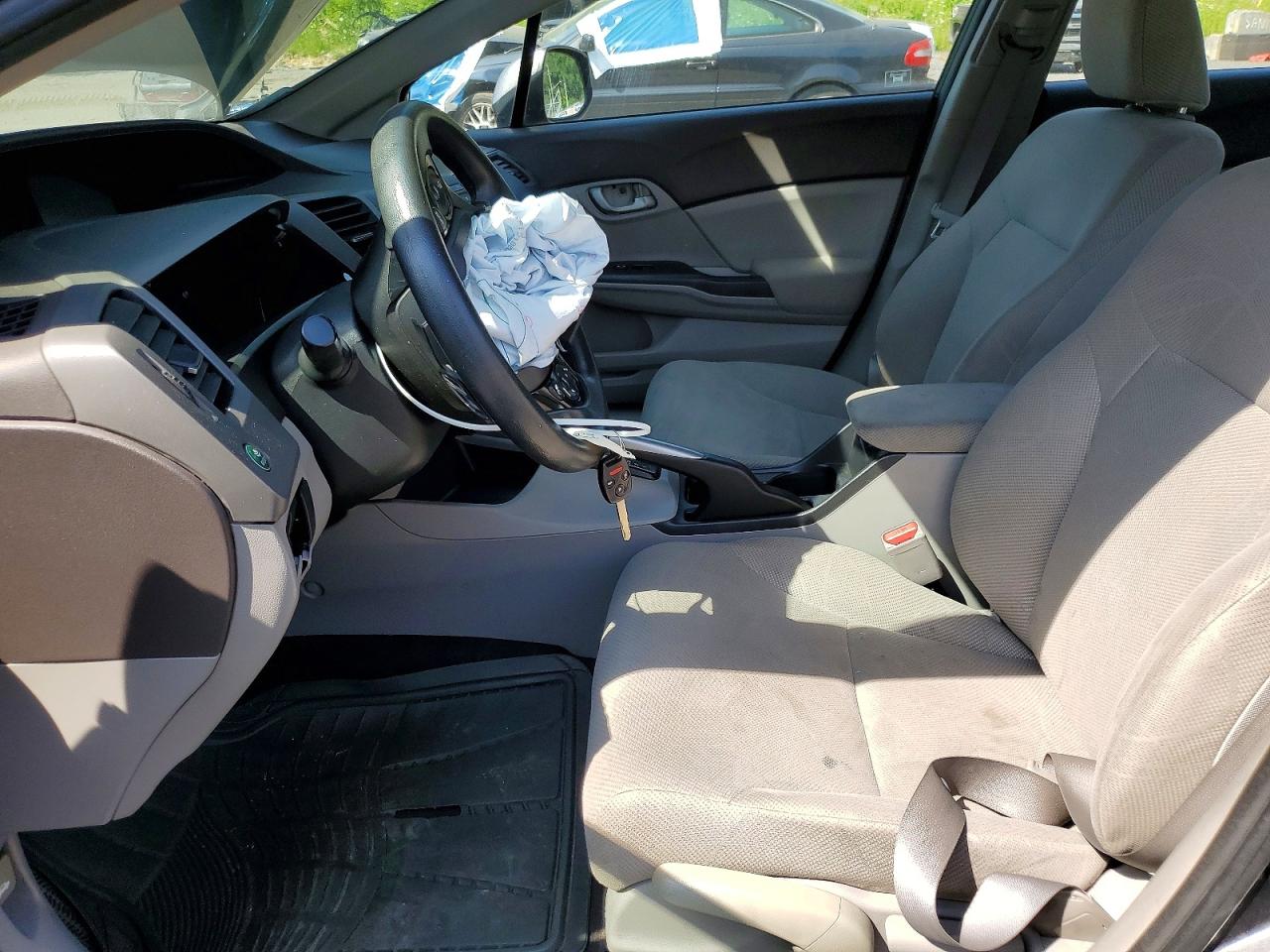 2012 Honda Civic Hf Gray vin: 2HGFB2F66CH550476