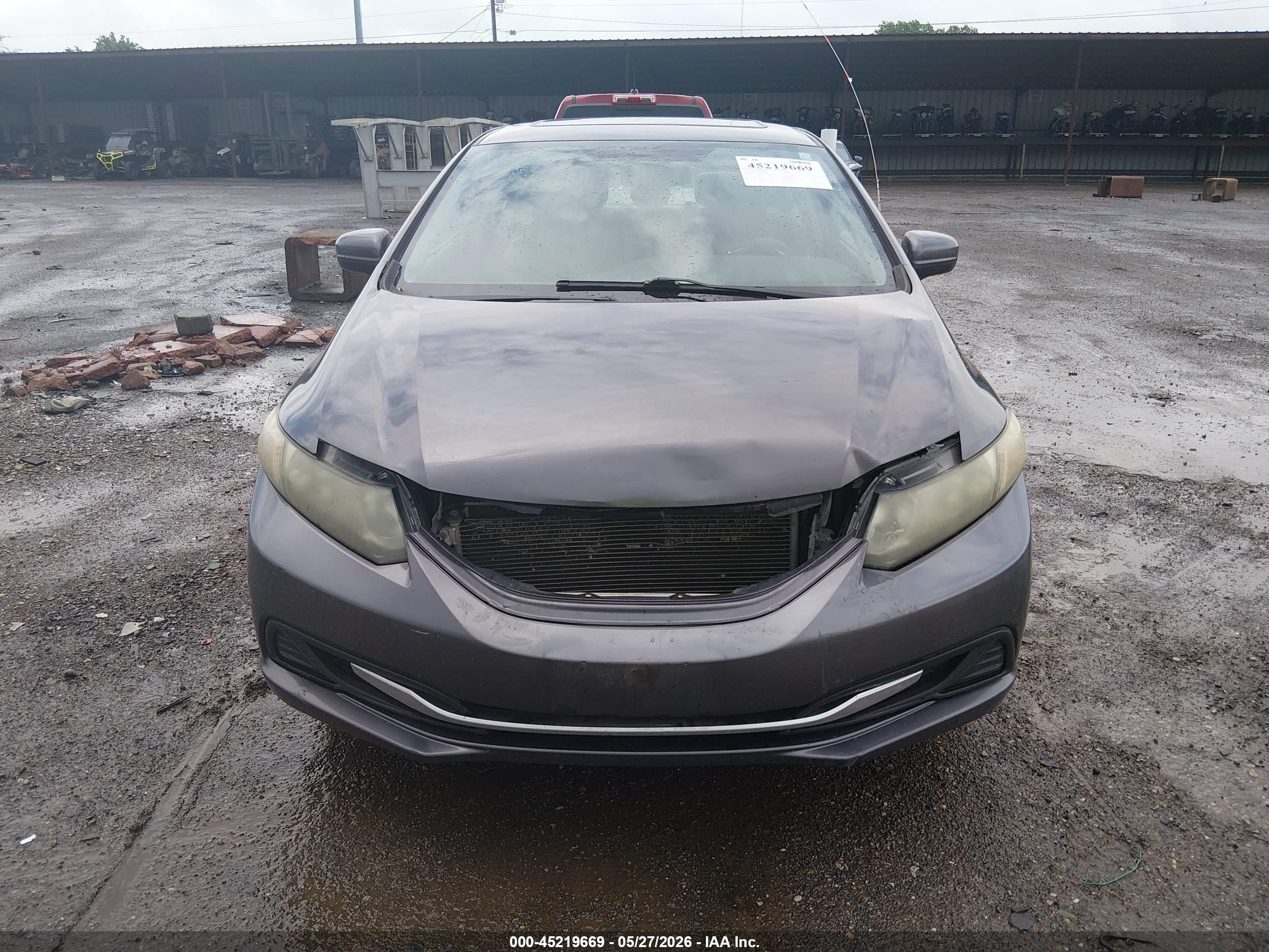2014 Honda Civic Hf Gray vin: 2HGFB2F66EH541568