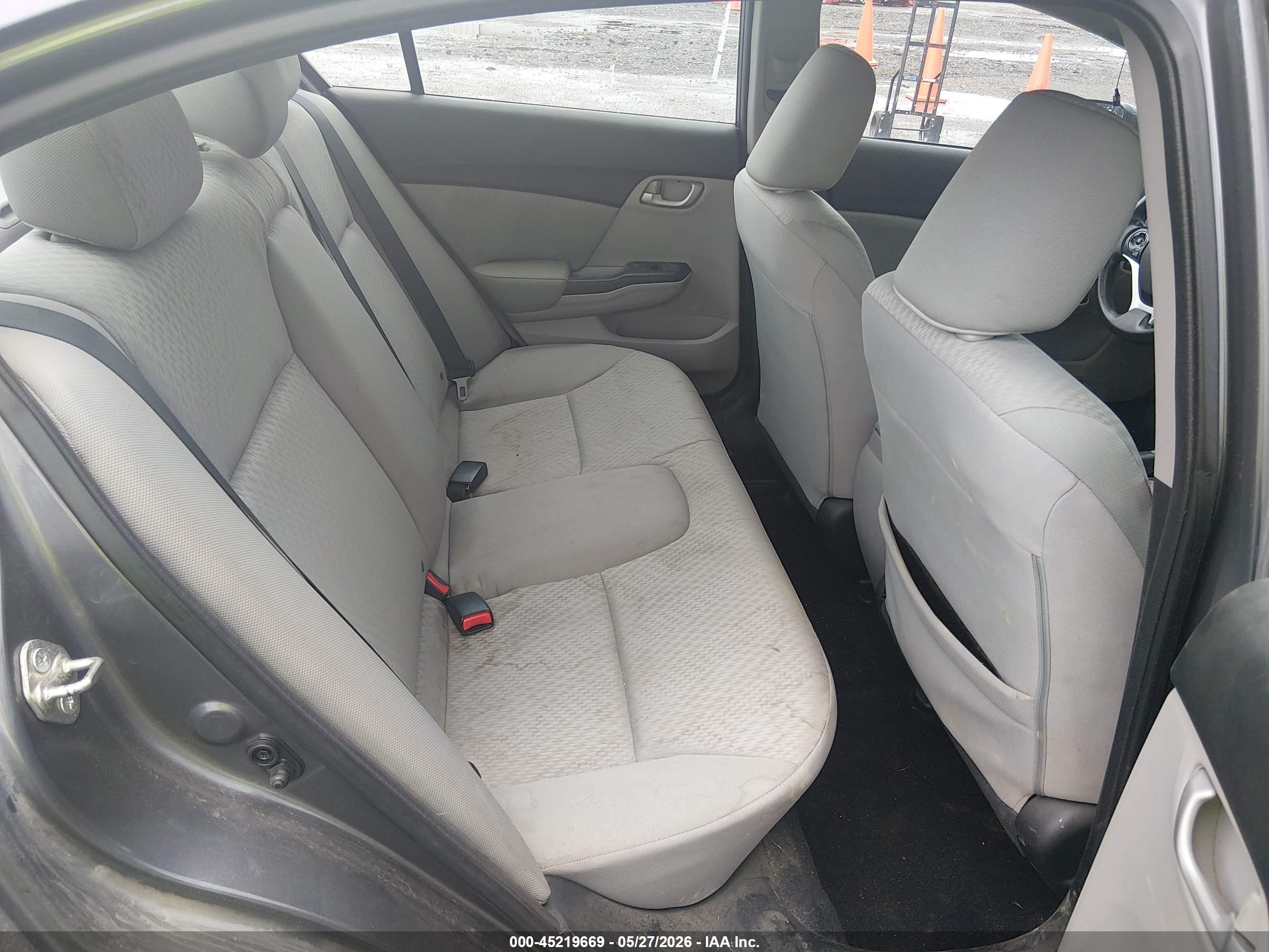 2014 Honda Civic Hf Gray vin: 2HGFB2F66EH541568