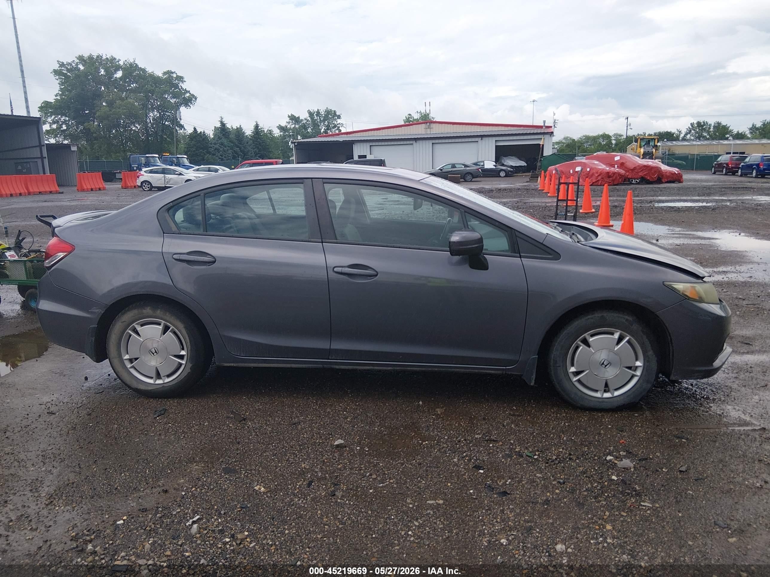 2014 Honda Civic Hf Gray vin: 2HGFB2F66EH541568