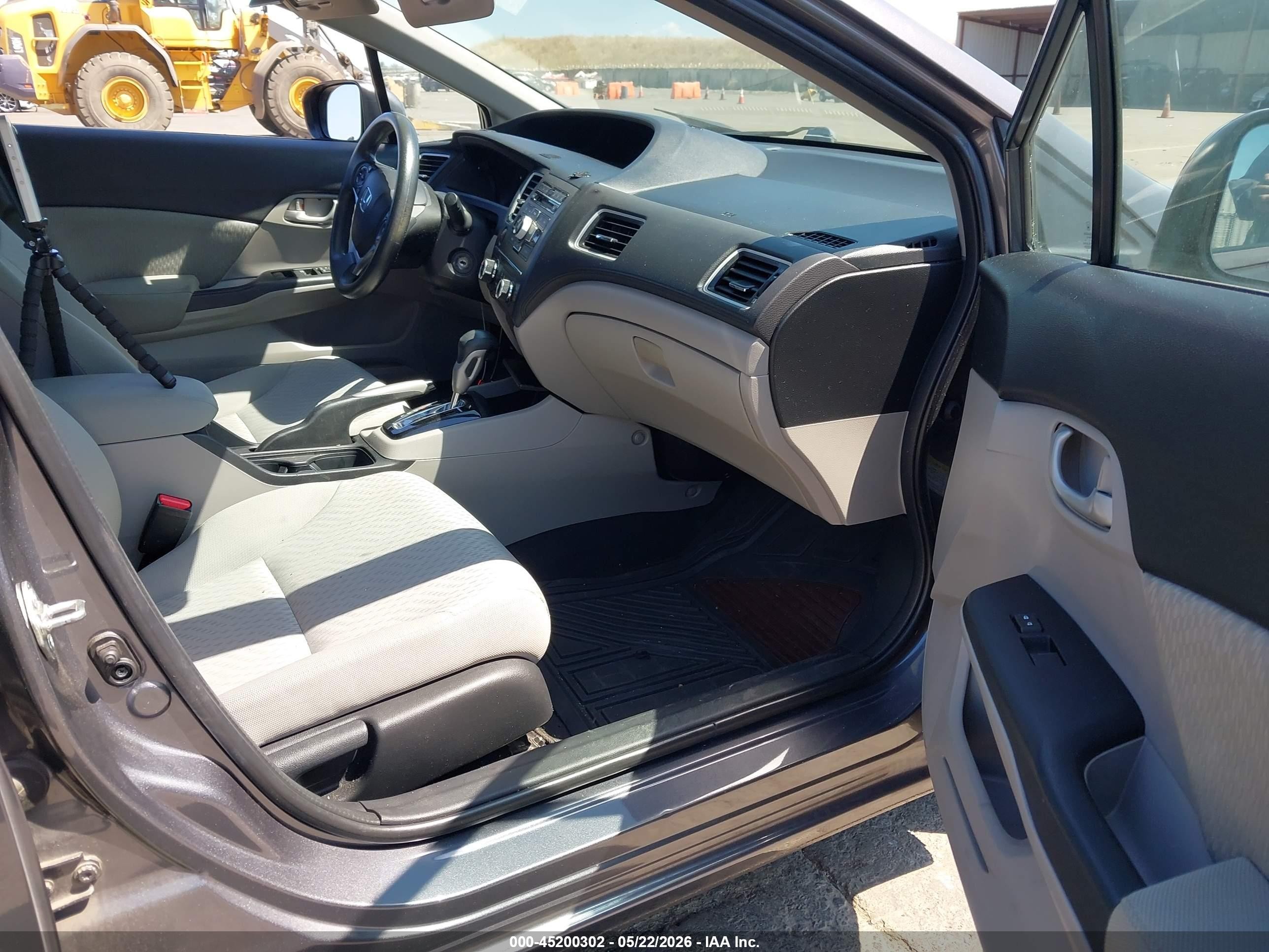 2014 Honda Civic Hf Gray vin: 2HGFB2F66EH544423