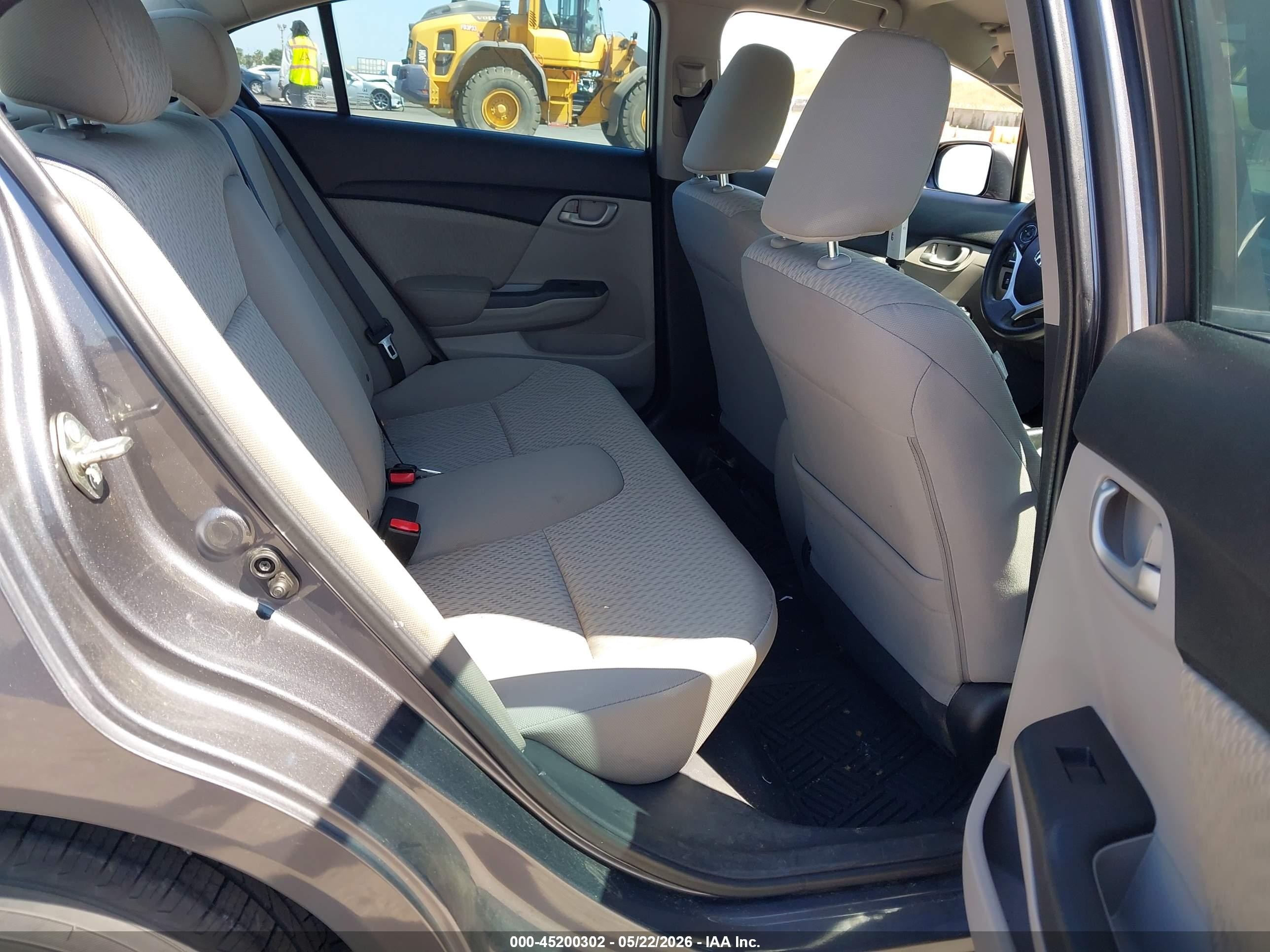 2014 Honda Civic Hf Gray vin: 2HGFB2F66EH544423