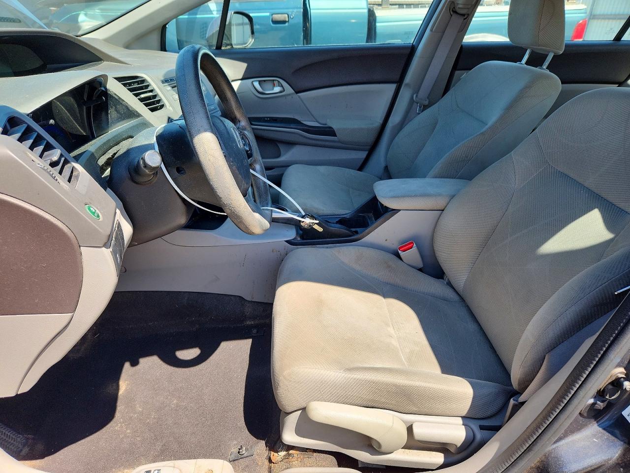 2012 Honda Civic Hf Gray vin: 2HGFB2F67CH553595