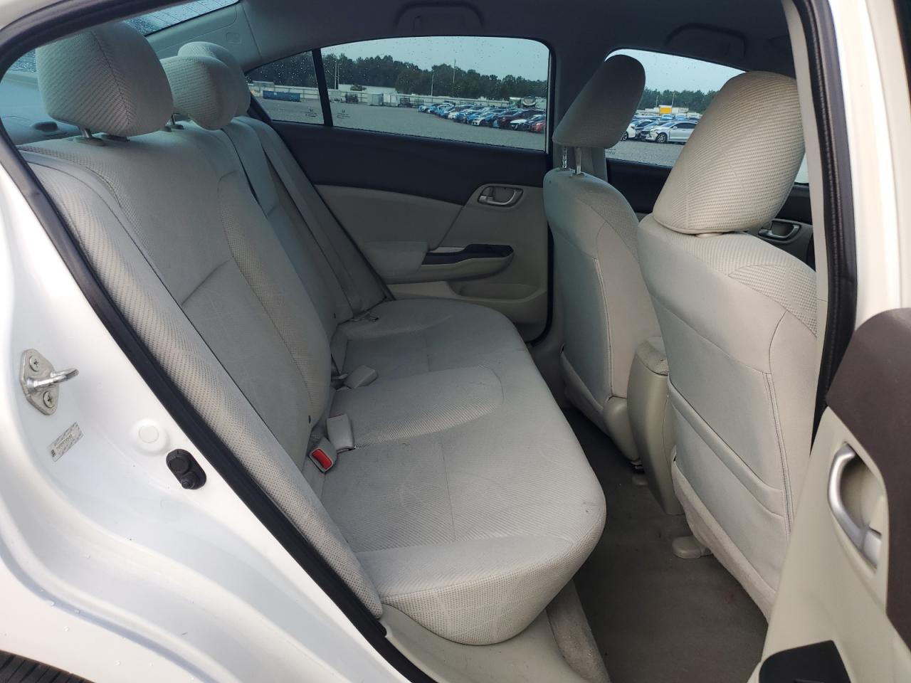 2012 Honda Civic Hf Белый vin: 2HGFB2F67CH554858