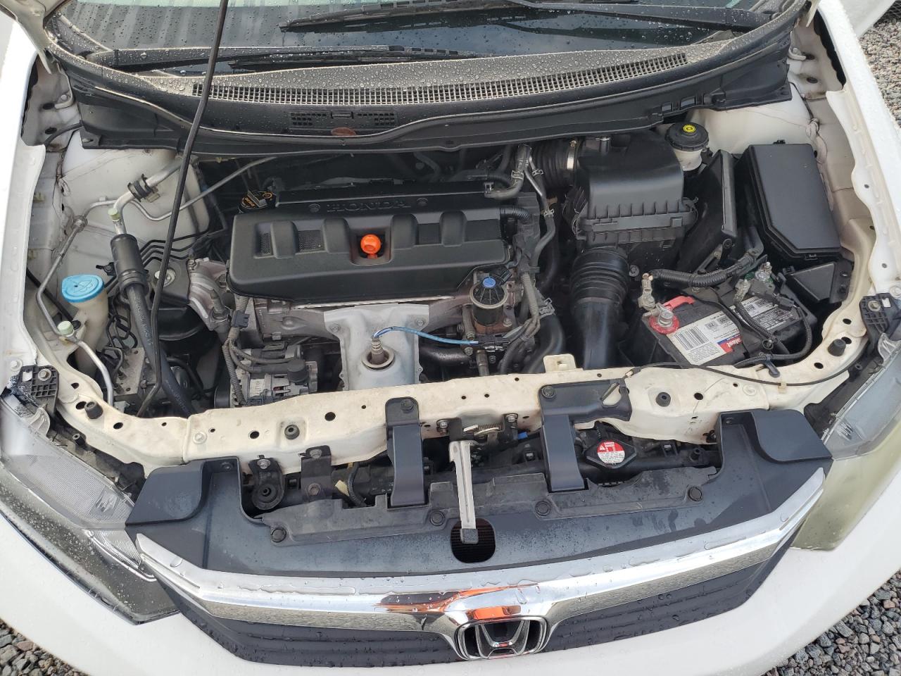 2012 Honda Civic Hf Белый vin: 2HGFB2F67CH554858