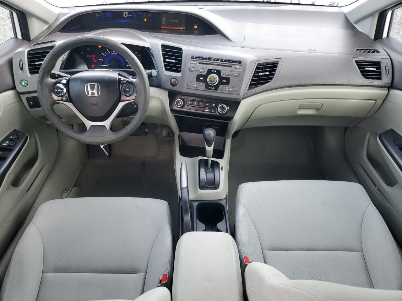 2012 Honda Civic Hf Белый vin: 2HGFB2F67CH554858