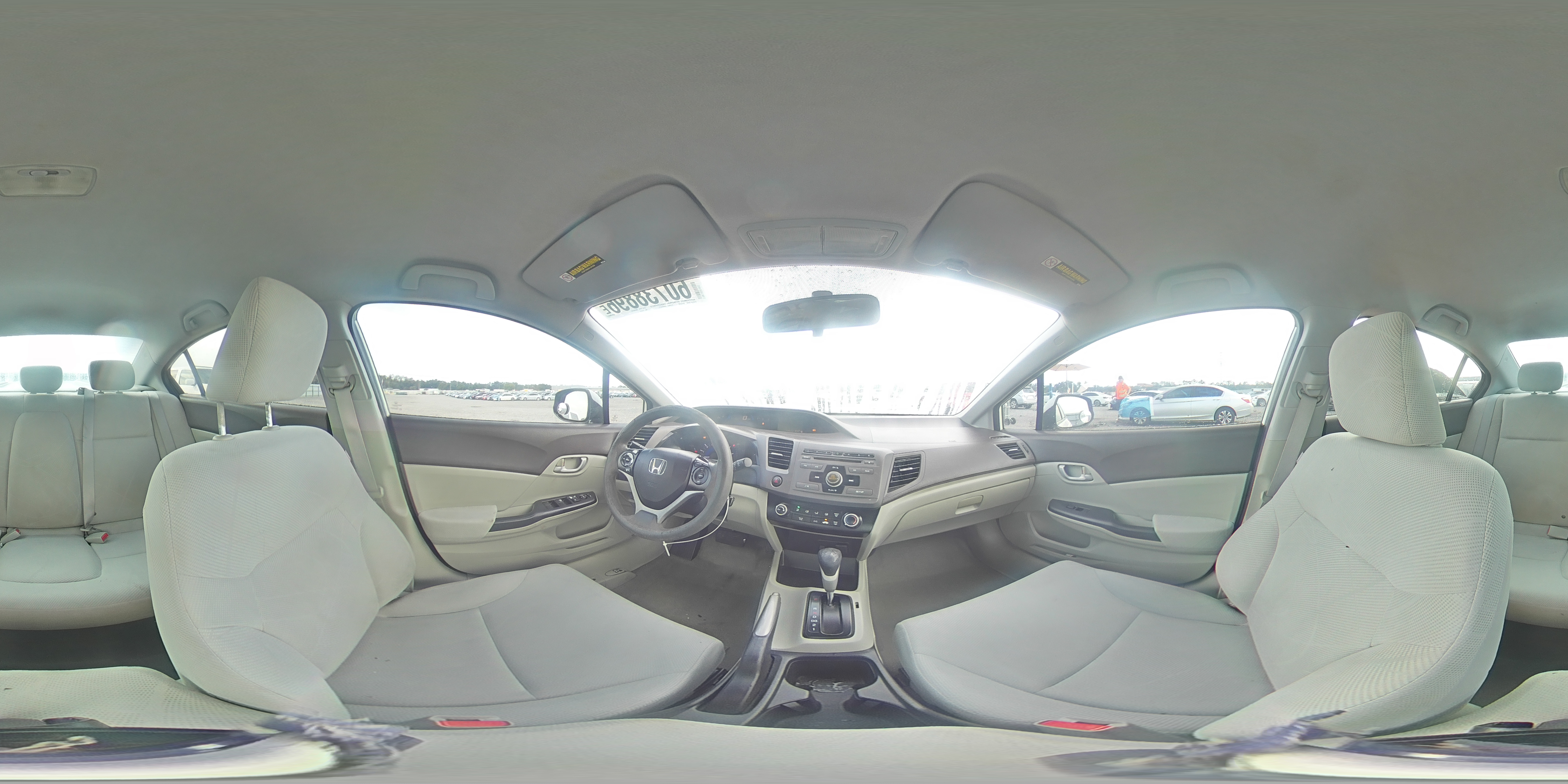 2012 Honda Civic Hf Белый vin: 2HGFB2F67CH554858