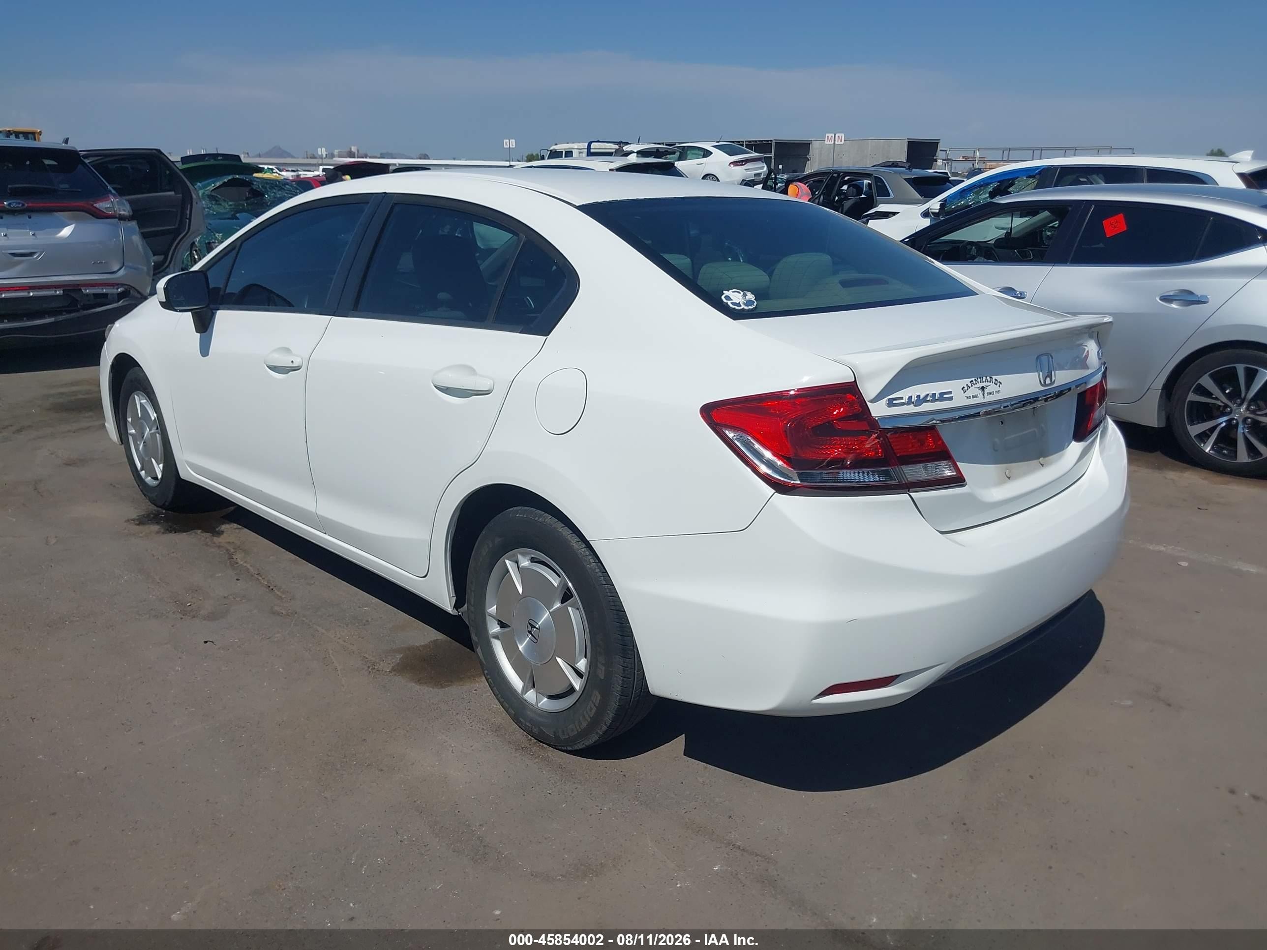 2014 Honda Civic Hf White vin: 2HGFB2F67EH519997