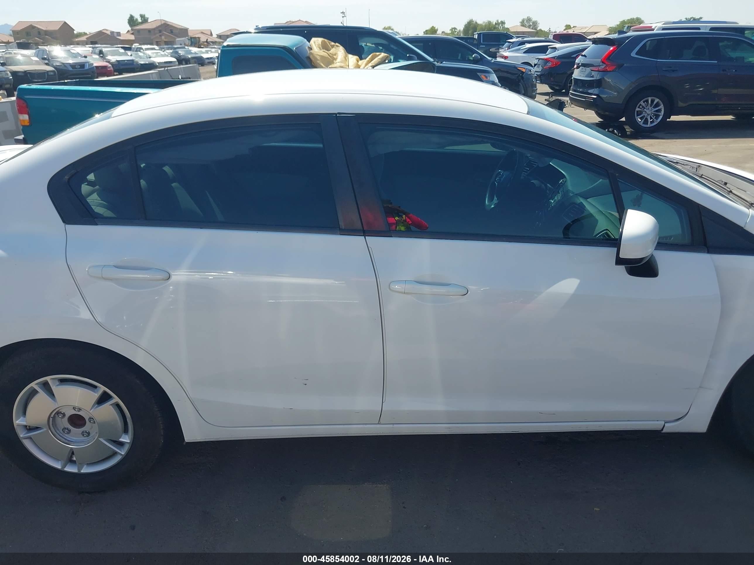 2014 Honda Civic Hf White vin: 2HGFB2F67EH519997