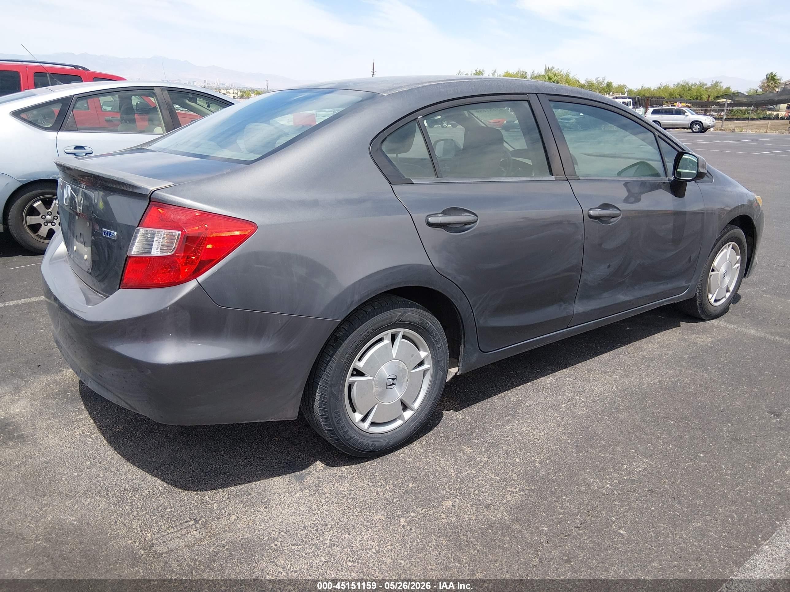2012 Honda Civic Hf Gray vin: 2HGFB2F68CH517849