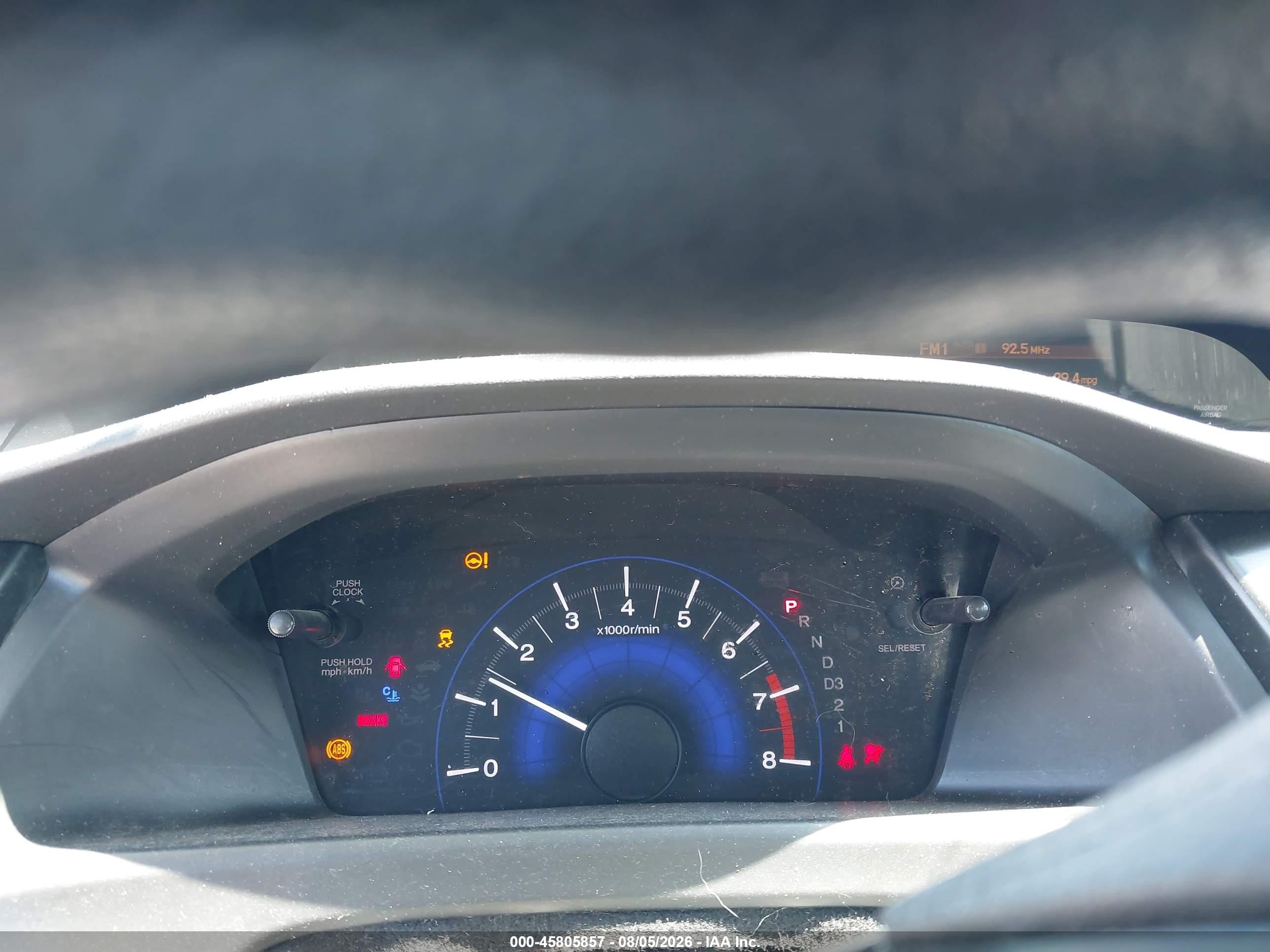 2013 Honda Civic Hf Gray vin: 2HGFB2F68DH529775
