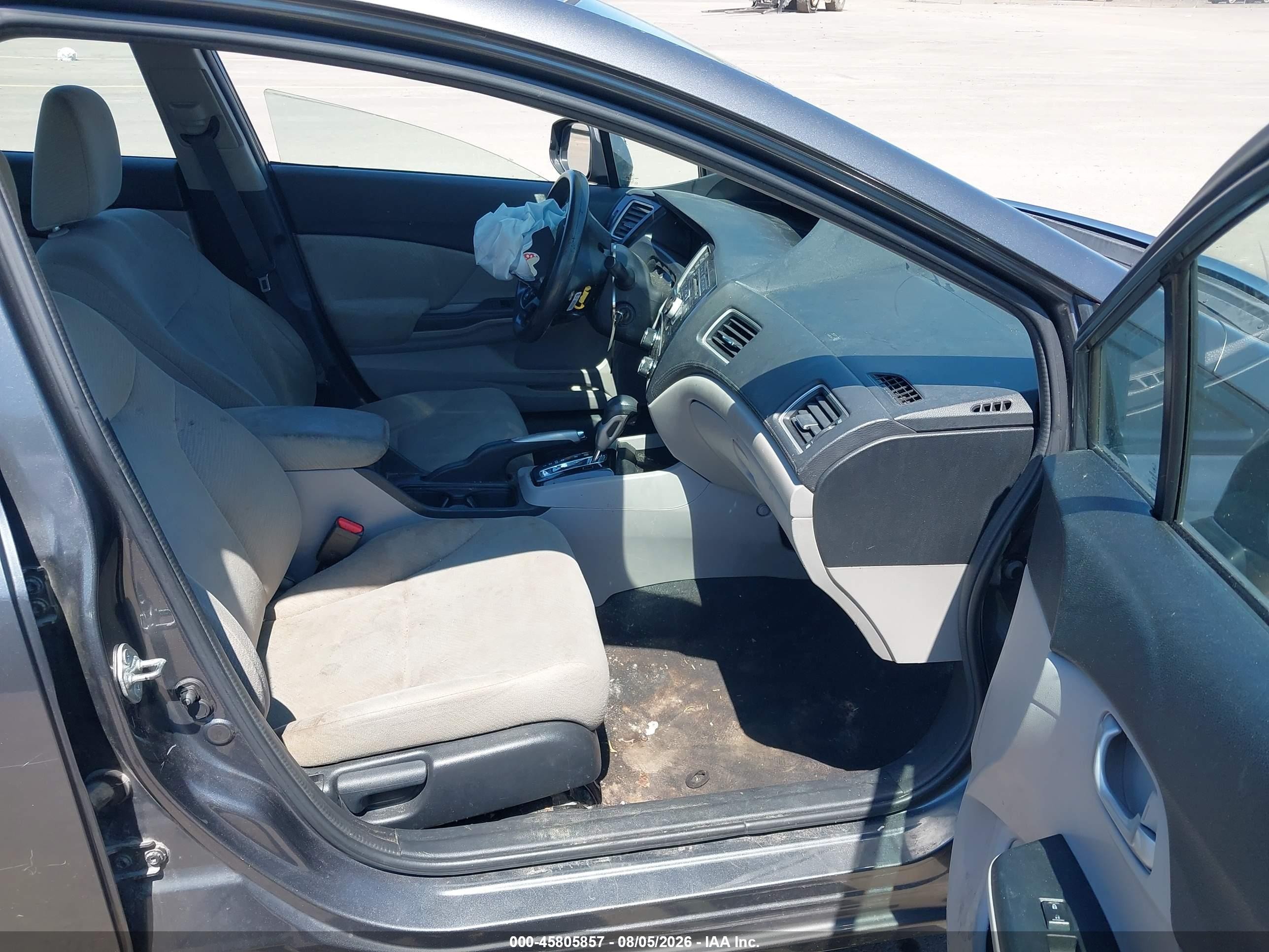 2013 Honda Civic Hf Gray vin: 2HGFB2F68DH529775