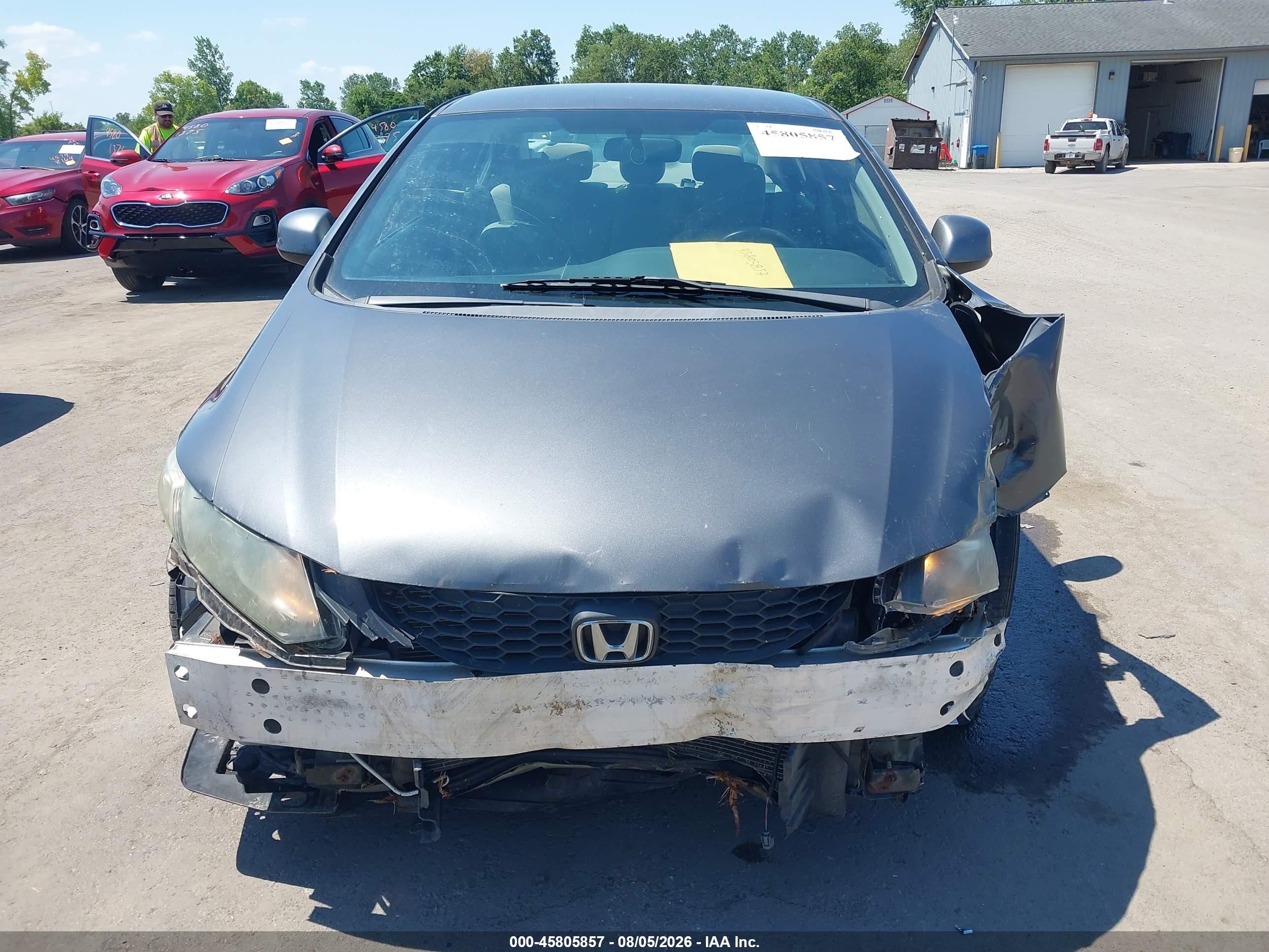 2013 Honda Civic Hf Gray vin: 2HGFB2F68DH529775