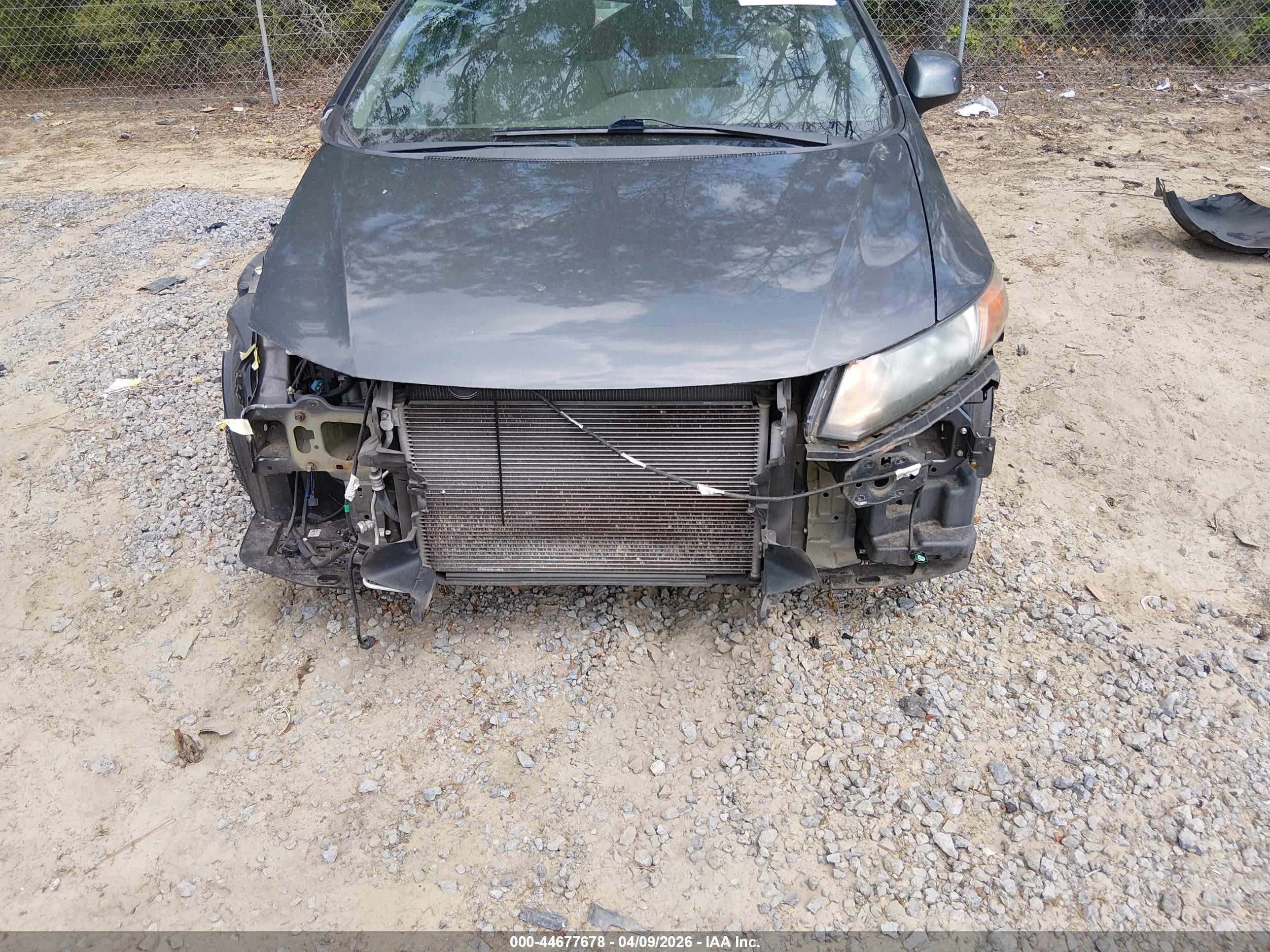 2012 Honda Civic Hf Gray vin: 2HGFB2F69CH555770