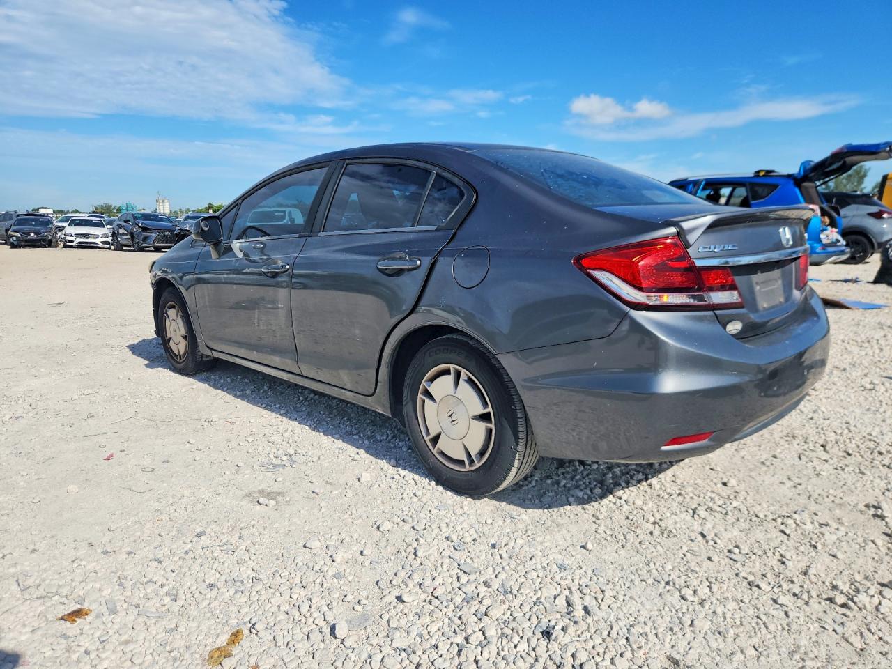 2013 Honda Civic Hf Серый vin: 2HGFB2F69DH528537
