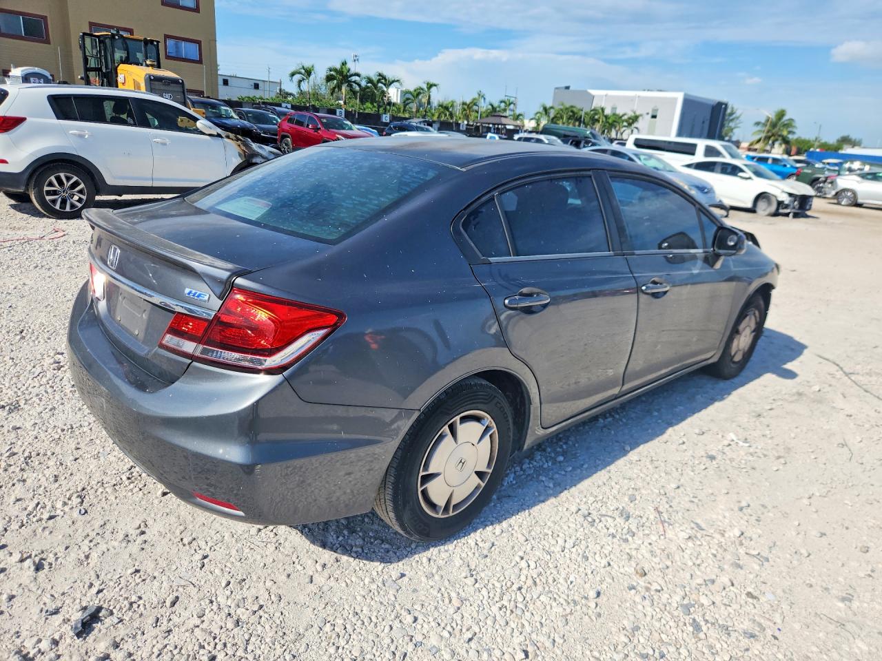 2013 Honda Civic Hf Серый vin: 2HGFB2F69DH528537