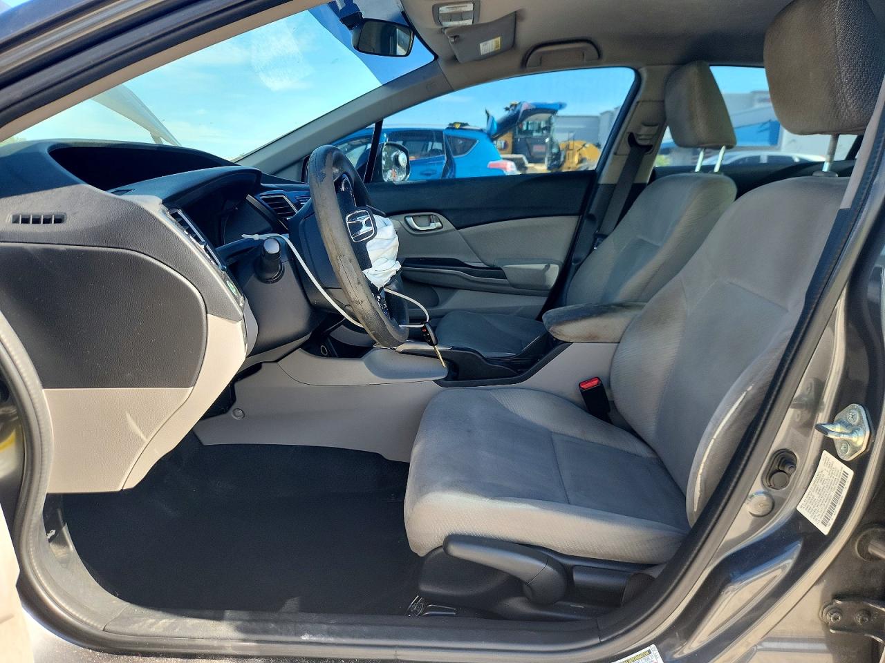 2013 Honda Civic Hf Серый vin: 2HGFB2F69DH528537