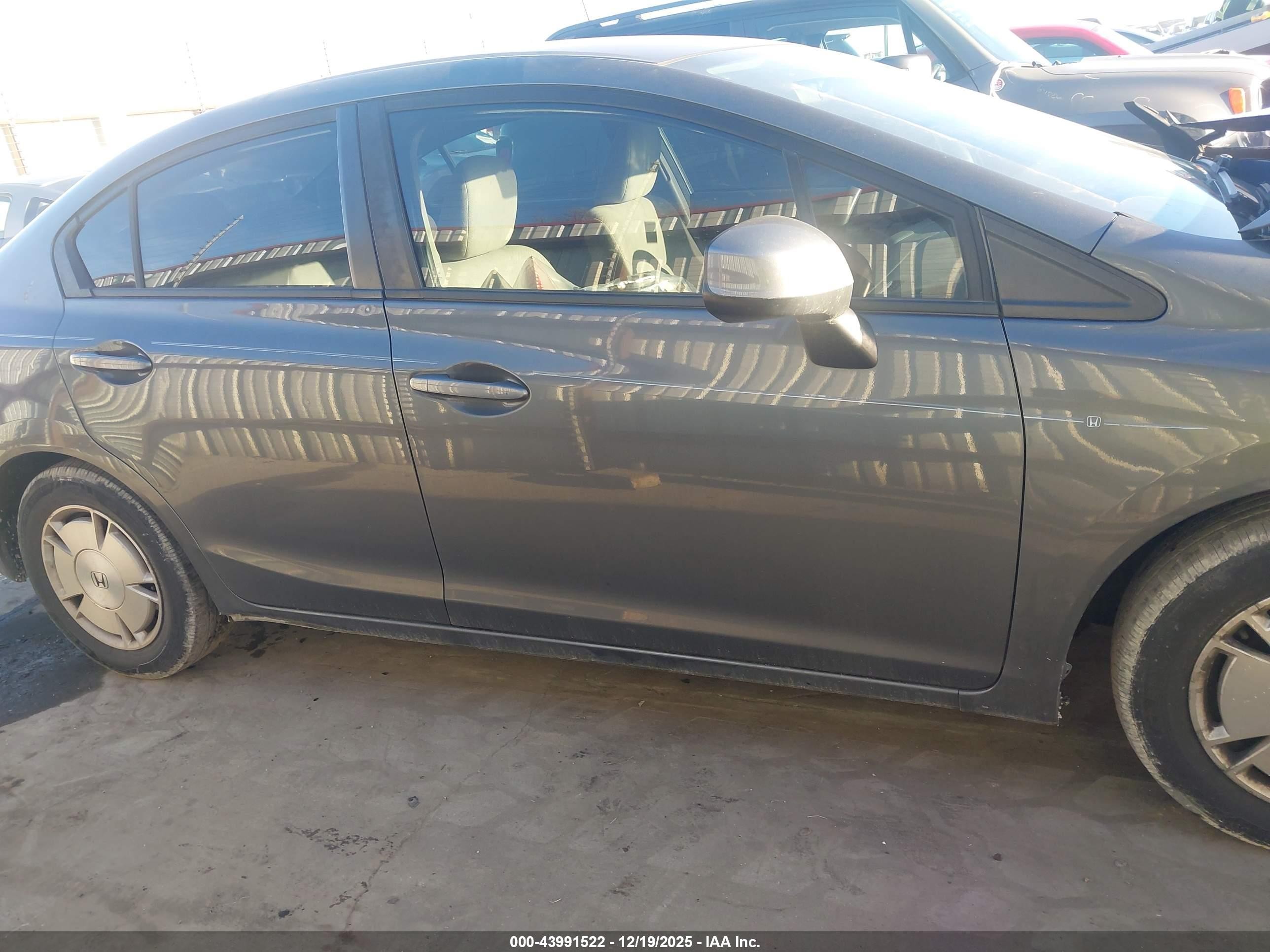 2012 Honda Civic Hf Gray vin: 2HGFB2F6XCH329107