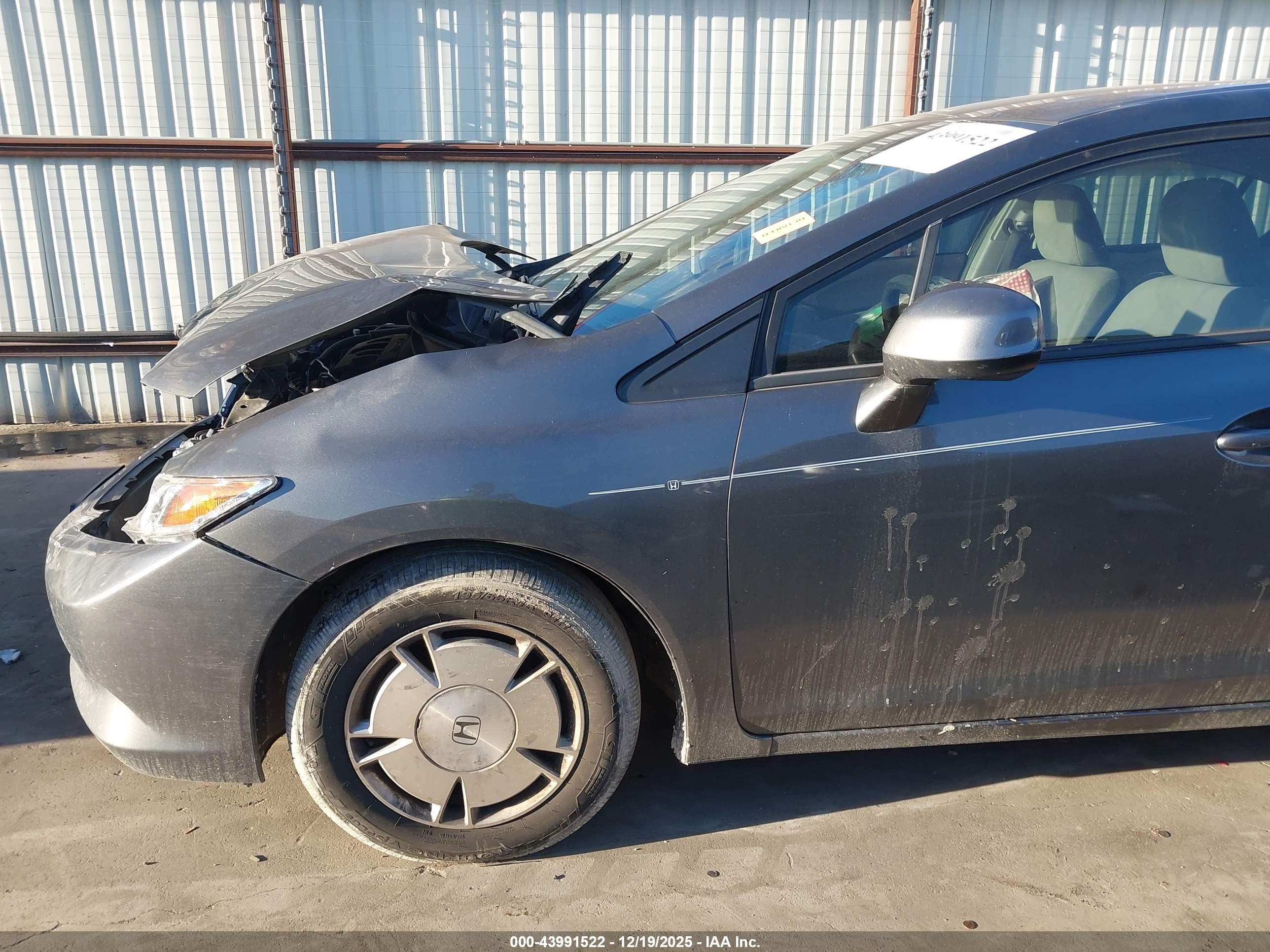 2012 Honda Civic Hf Gray vin: 2HGFB2F6XCH329107