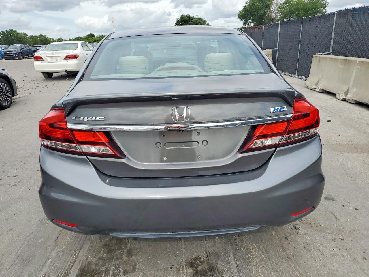 2013 Honda Civic Hf Gray vin: 2HGFB2F6XDH531690