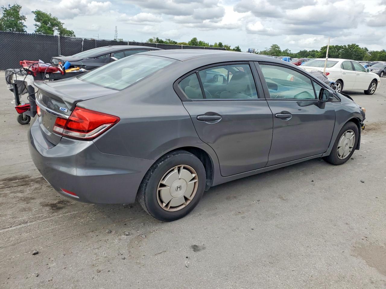 2013 Honda Civic Hf Gray vin: 2HGFB2F6XDH531690