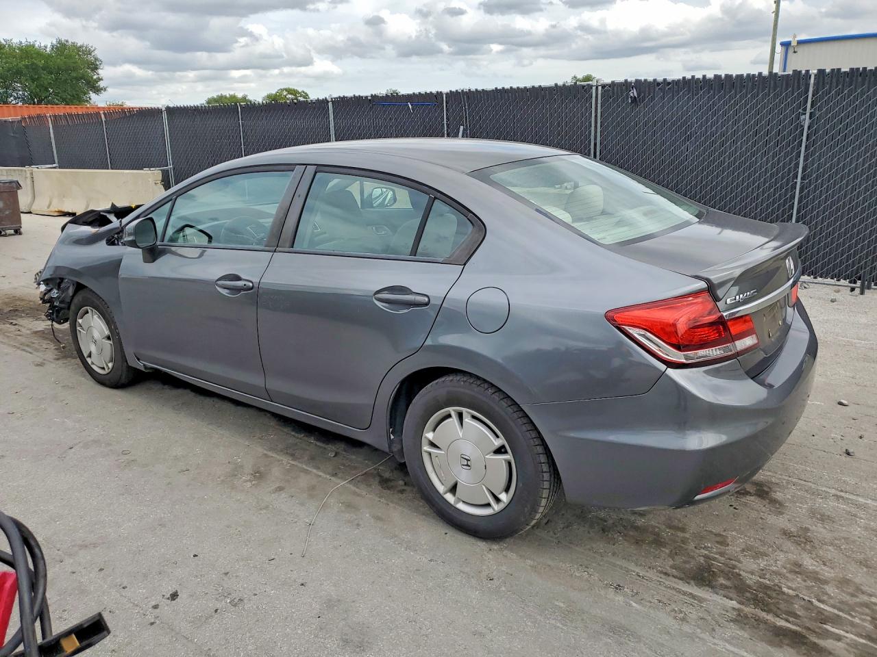 2013 Honda Civic Hf Gray vin: 2HGFB2F6XDH531690