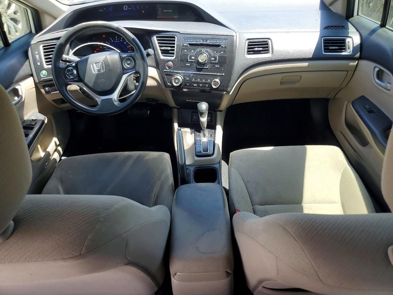 2013 Honda Civic Hf White vin: 2HGFB2F6XDH538350