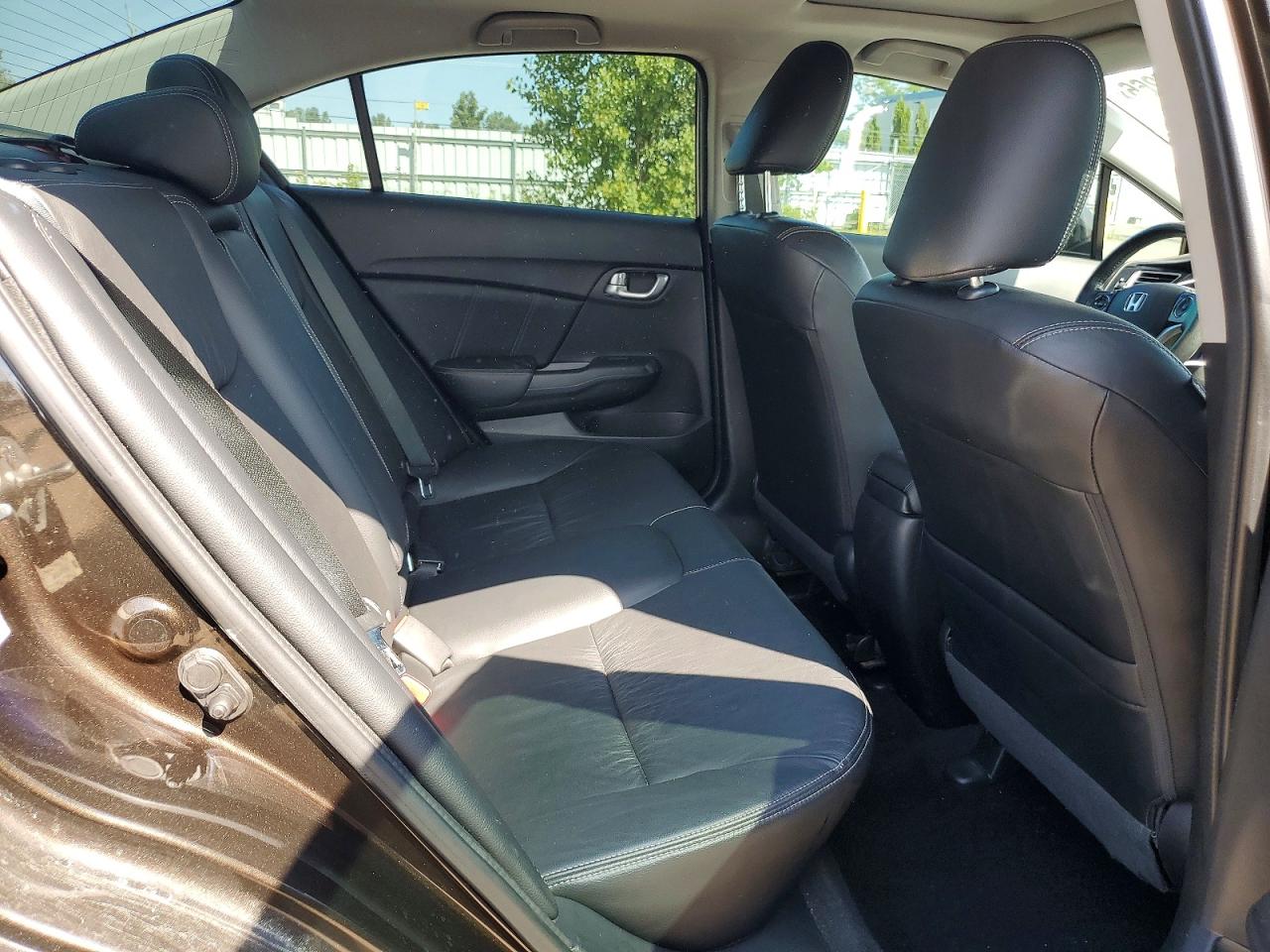 2013 Honda Civic Touring Gray vin: 2HGFB2F70DH021695