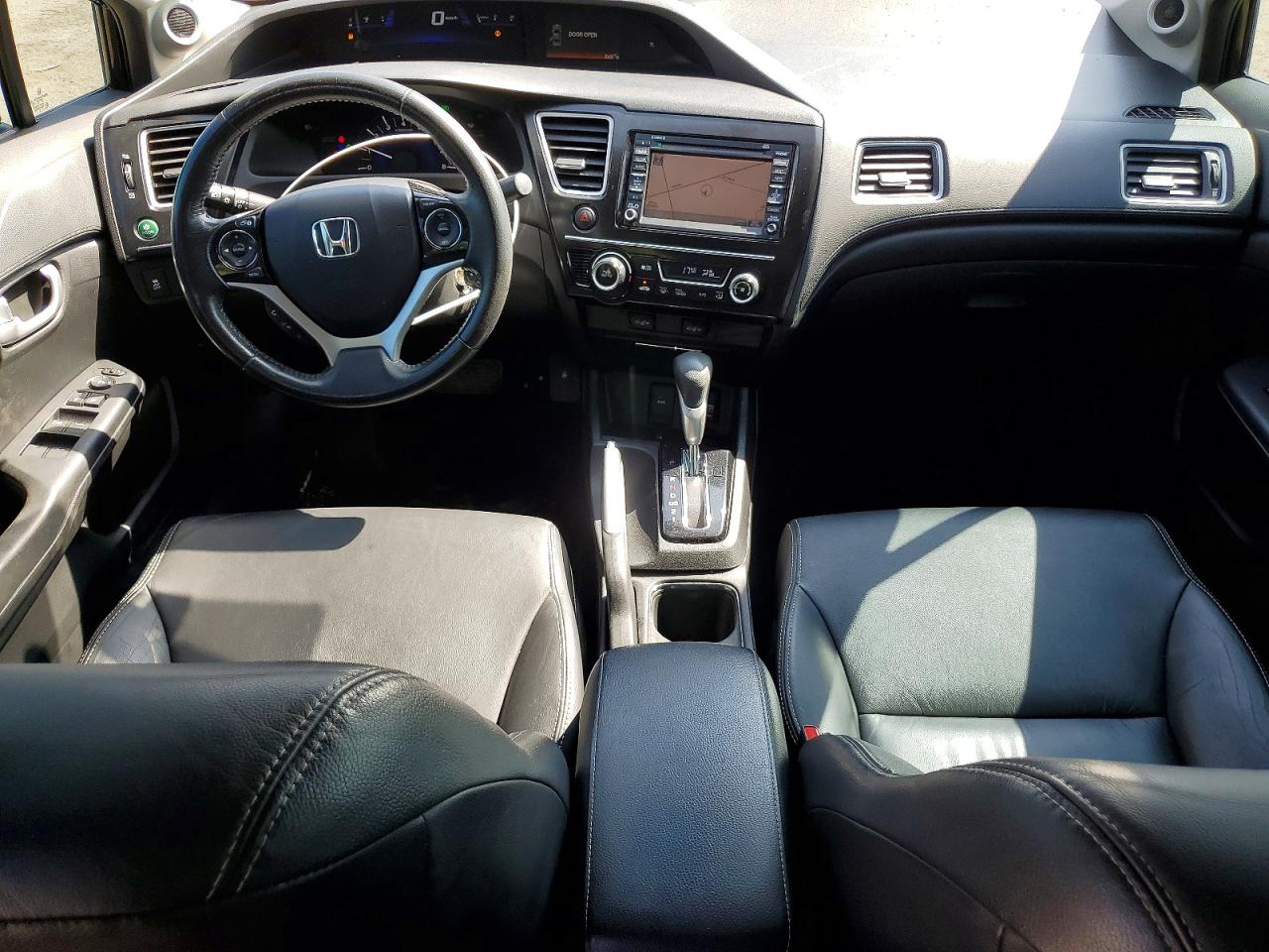 2013 Honda Civic Touring Gray vin: 2HGFB2F70DH021695