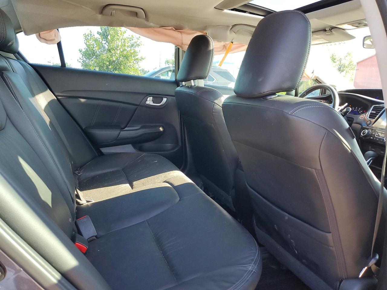 2015 Honda Civic Se Серый vin: 2HGFB2F70FH044607